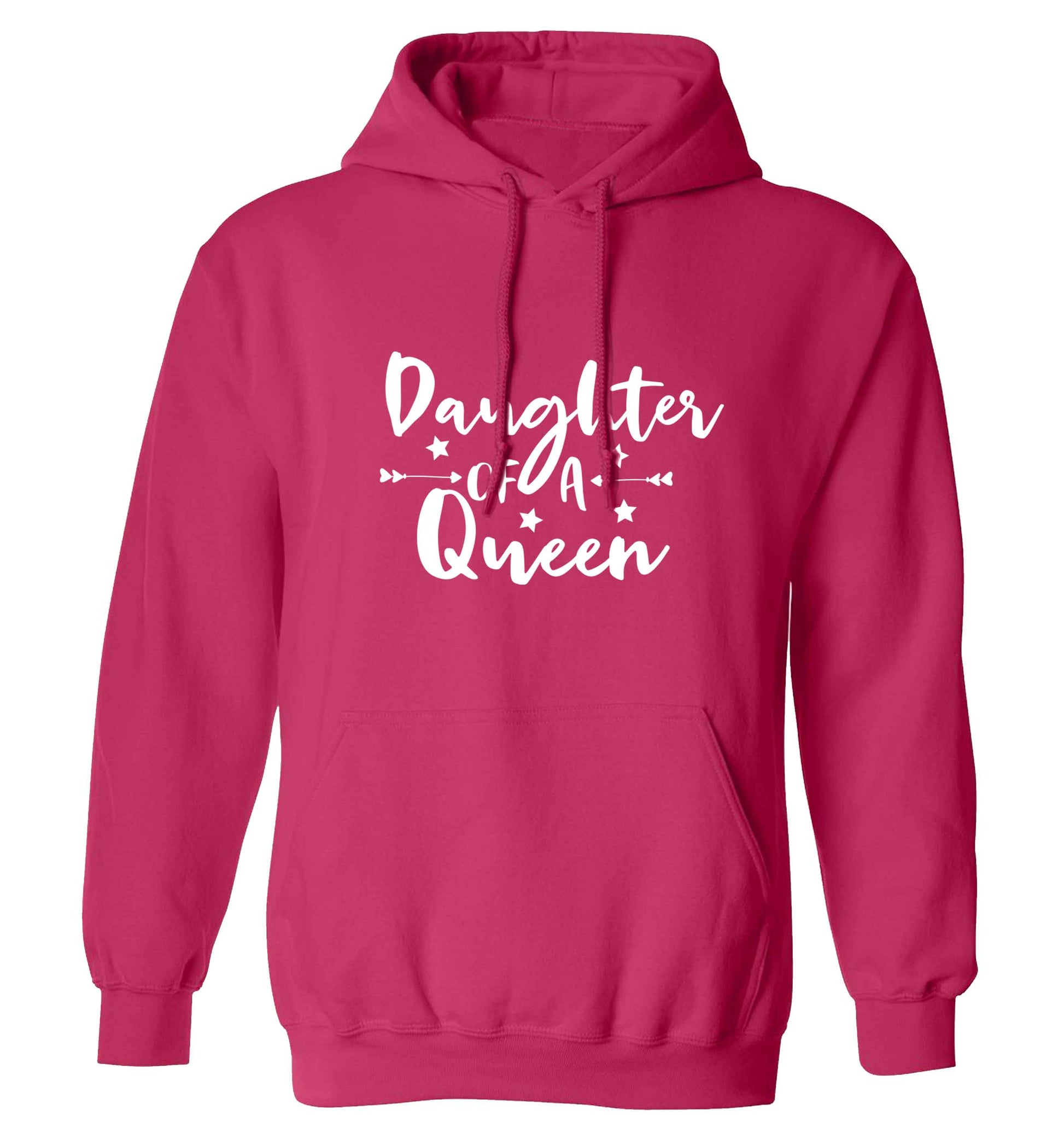 Daughter of a Queen adults unisex pink hoodie 2XL