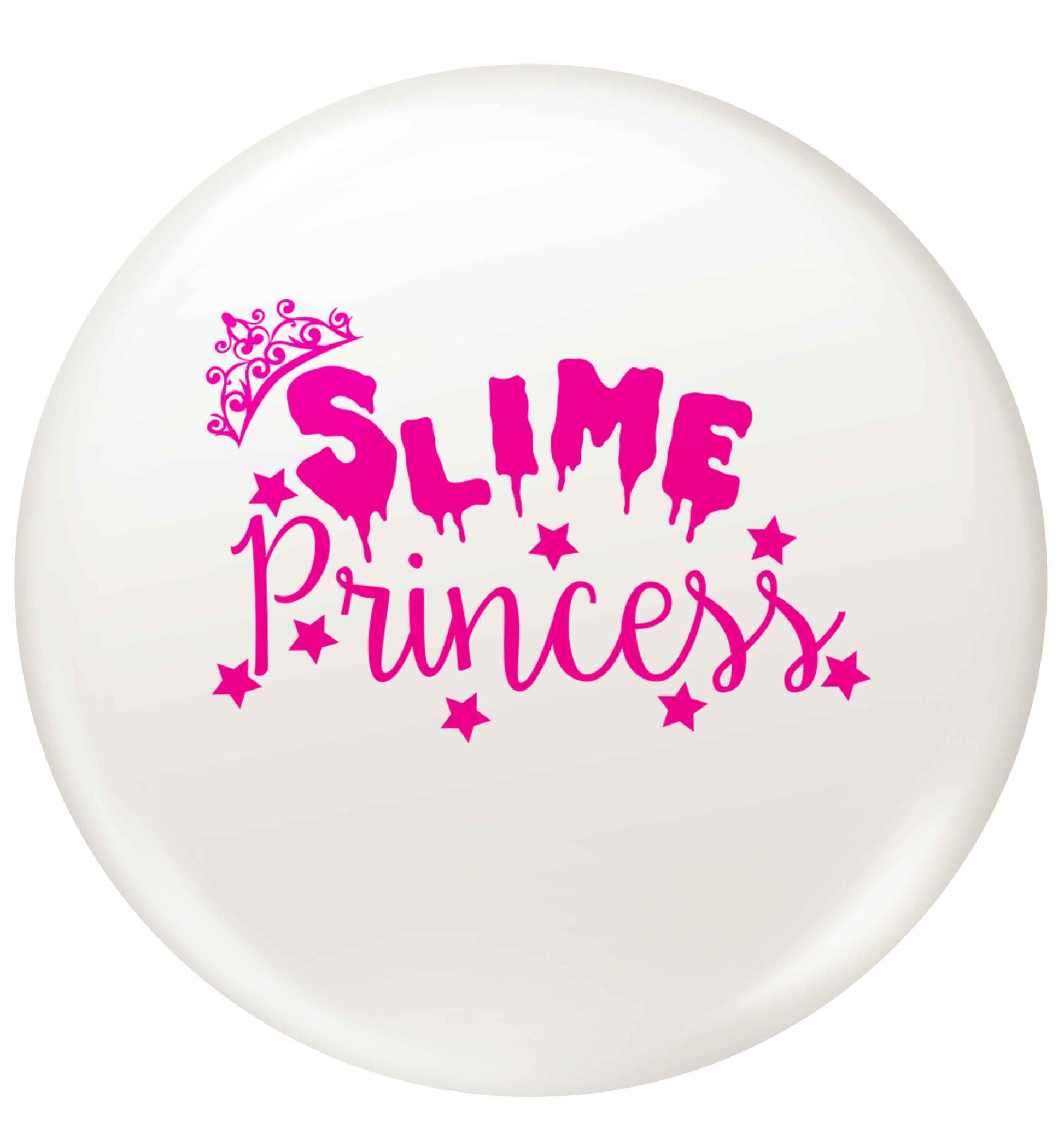 pink slime princess small 25mm Pin badge