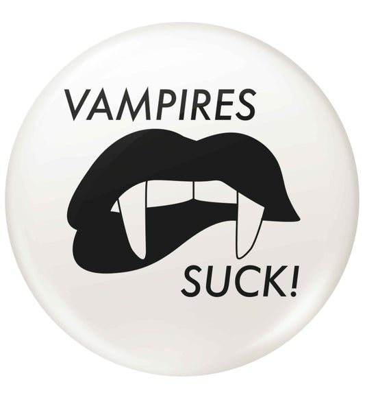 Vampires suck small 25mm Pin badge