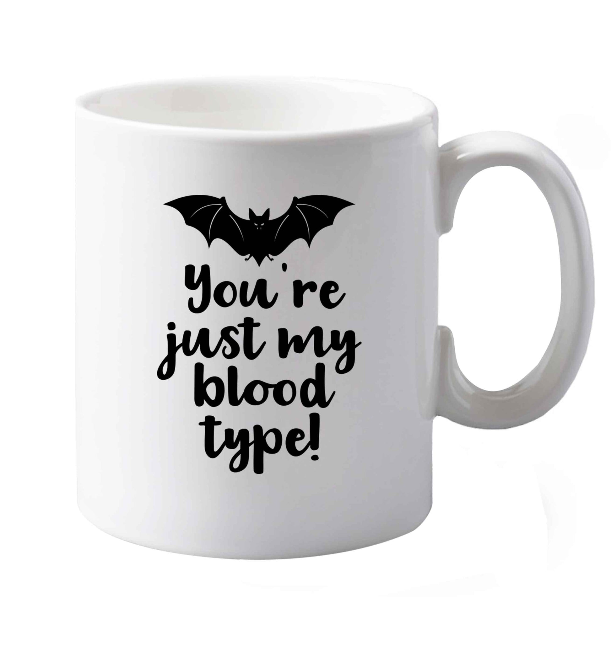 10 oz Favourite Type Pan Pancake ceramic mug both sides