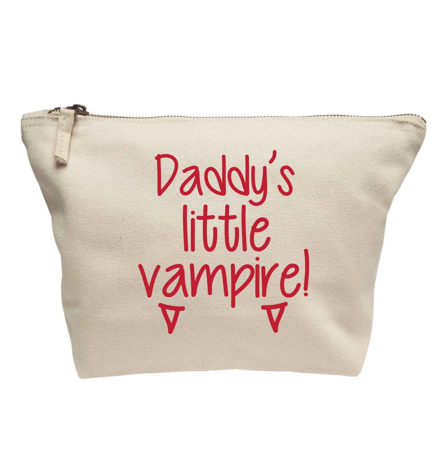 Daddy's little vampire | Makeup / wash bag