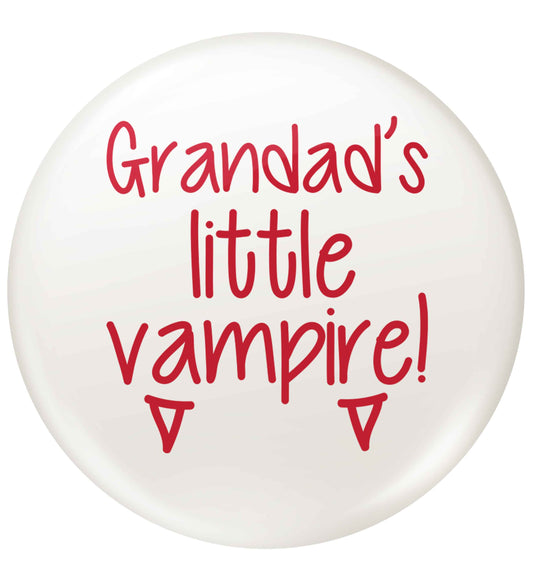 Grandad's little vampire small 25mm Pin badge