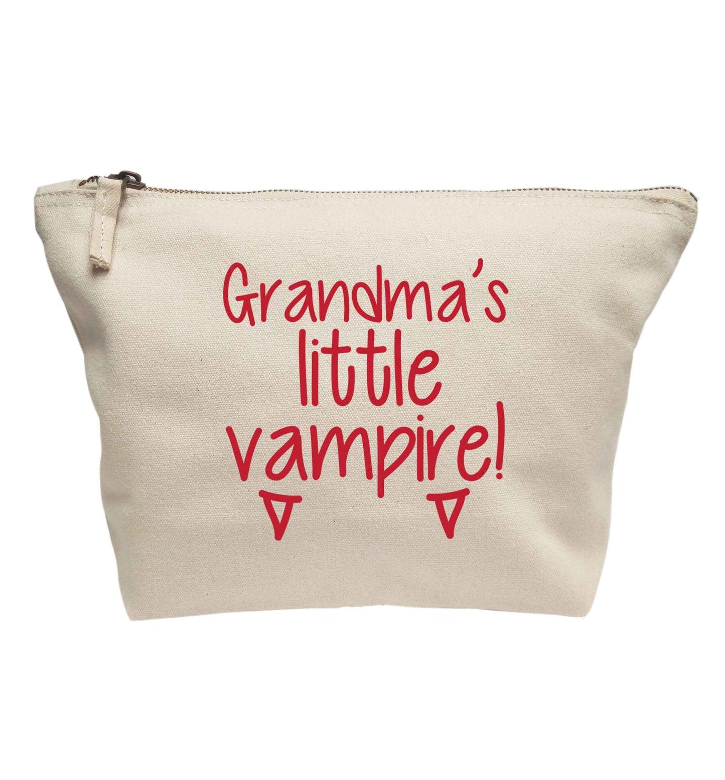 Grandma's little vampire | Makeup / wash bag