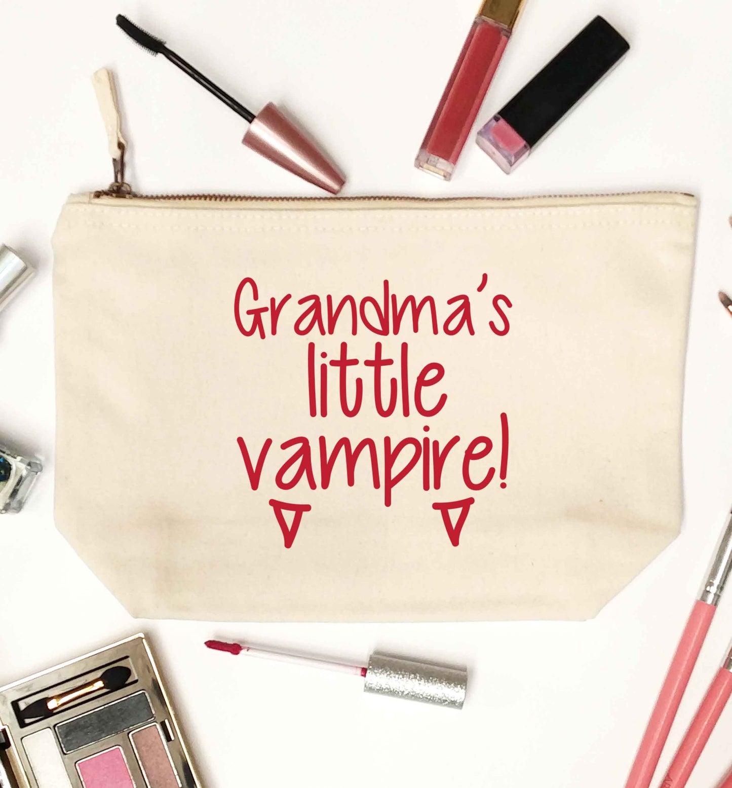 Grandma's little vampire natural makeup bag