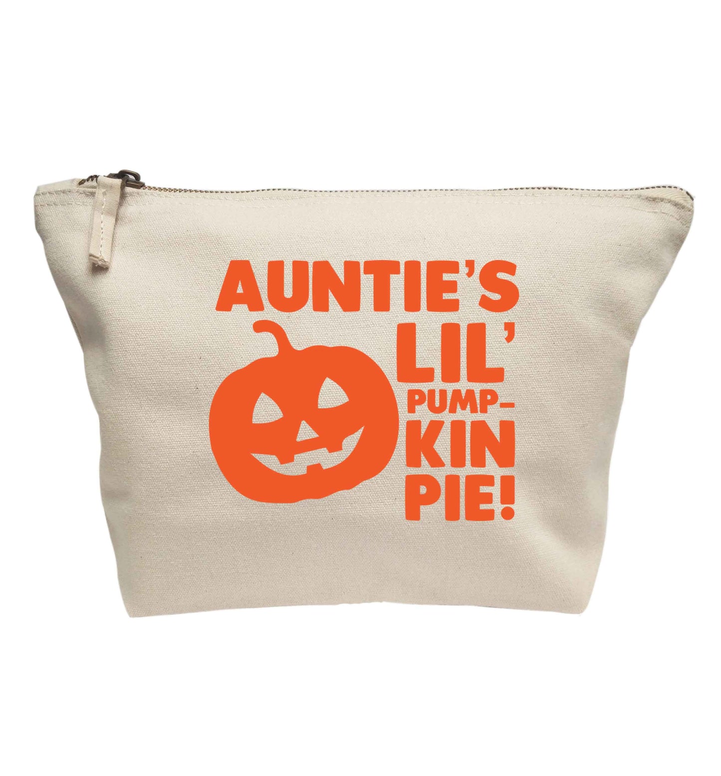 Auntie's lil' pumpkin pie | Makeup / wash bag