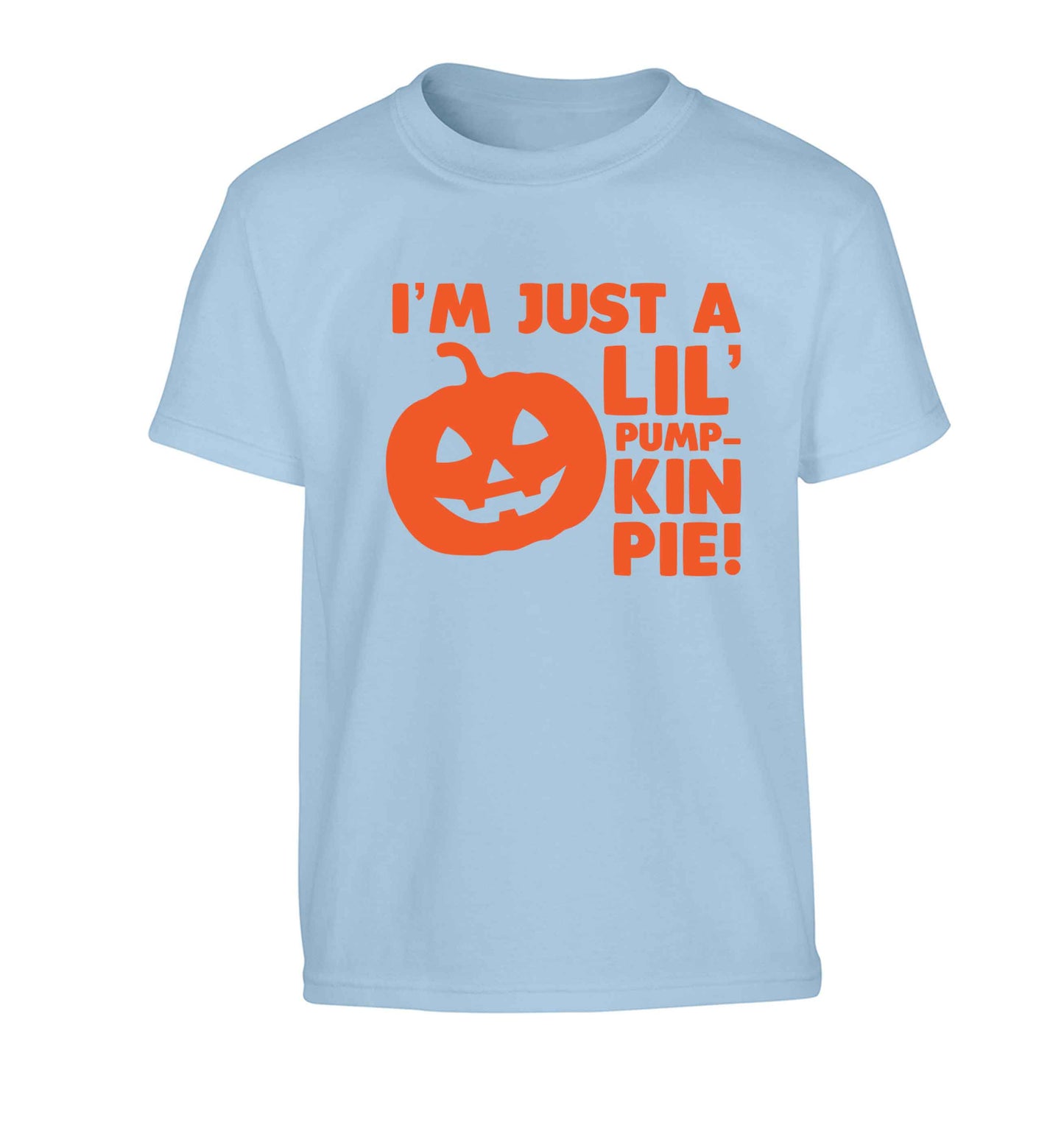 I'm just a lil' pumpkin pie Children's light blue Tshirt 12-13 Years