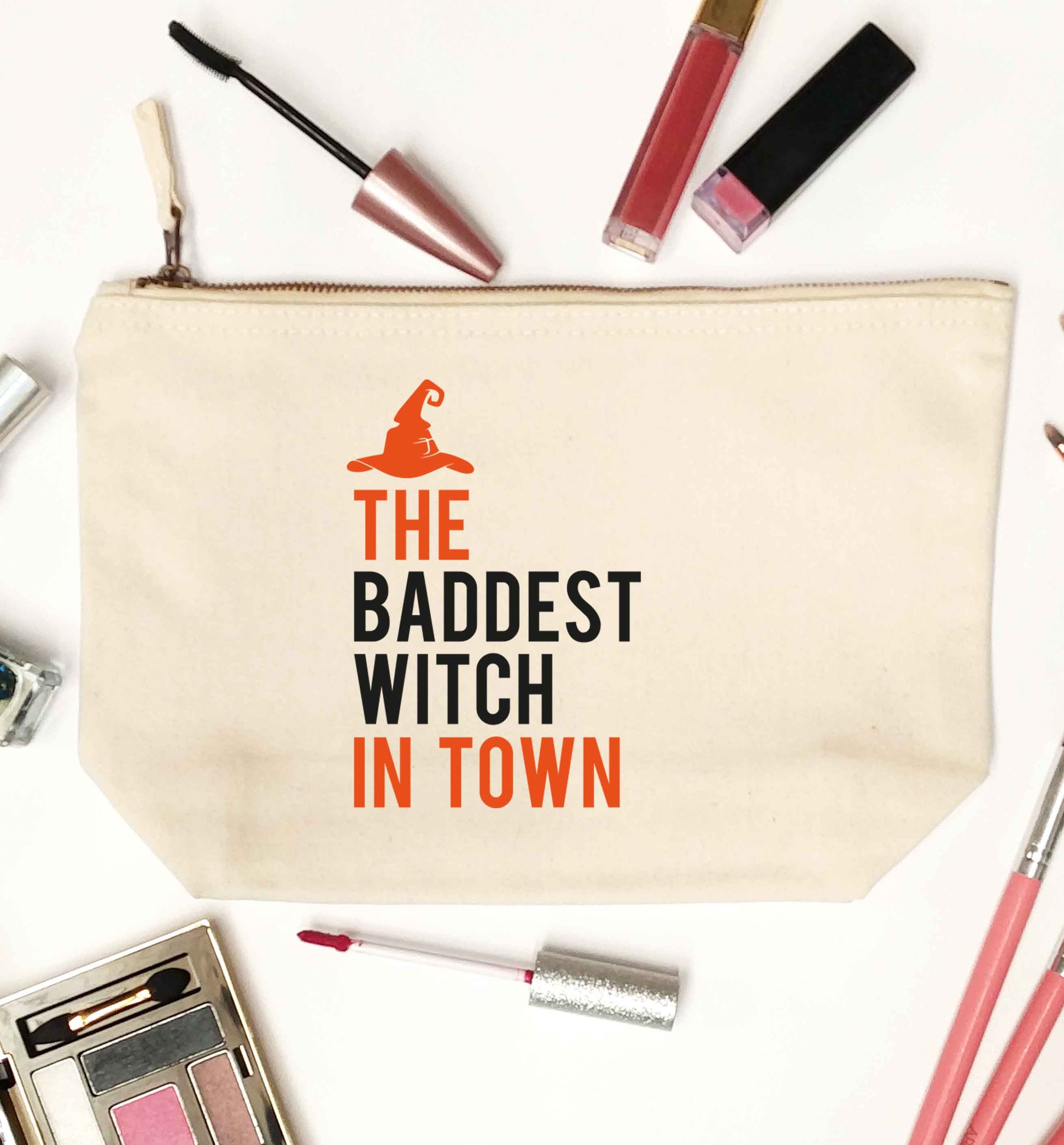 Badest witch in town natural makeup bag
