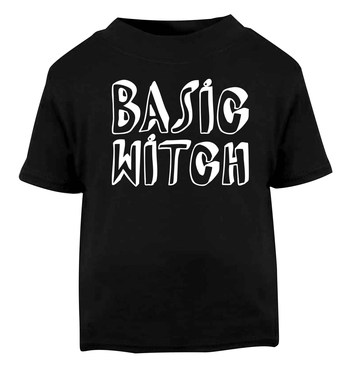 Basic witch Black baby toddler Tshirt 2 years