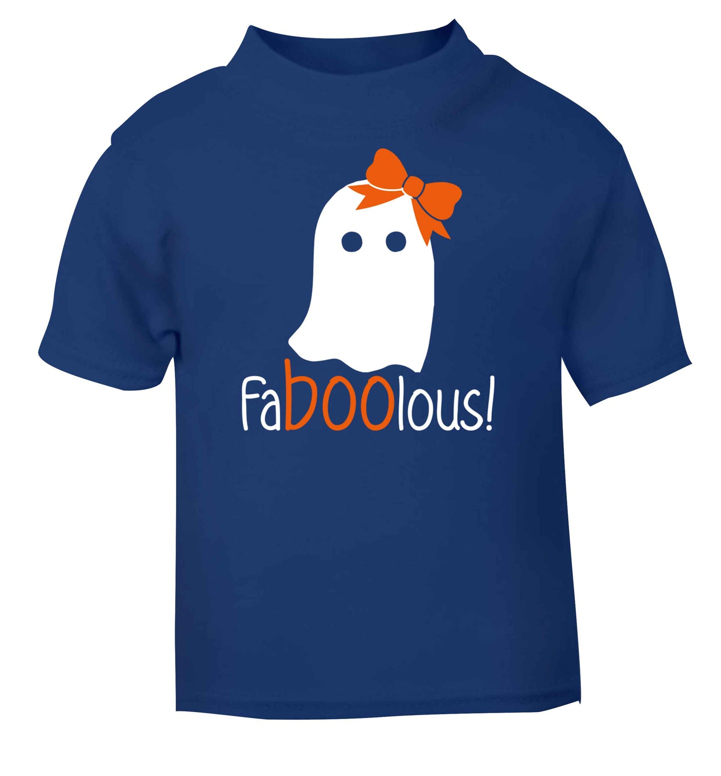 Faboolous ghost blue baby toddler Tshirt 2 Years