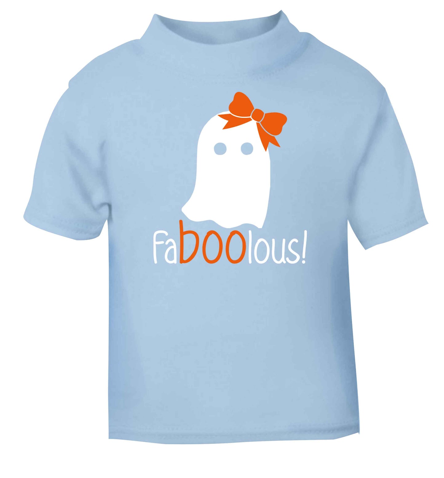 Faboolous ghost light blue baby toddler Tshirt 2 Years