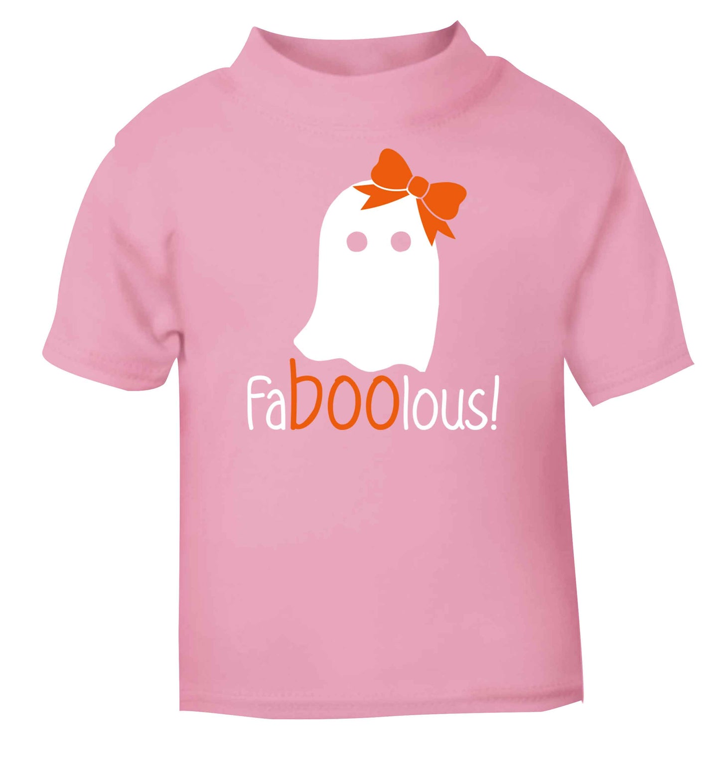 Faboolous ghost light pink baby toddler Tshirt 2 Years
