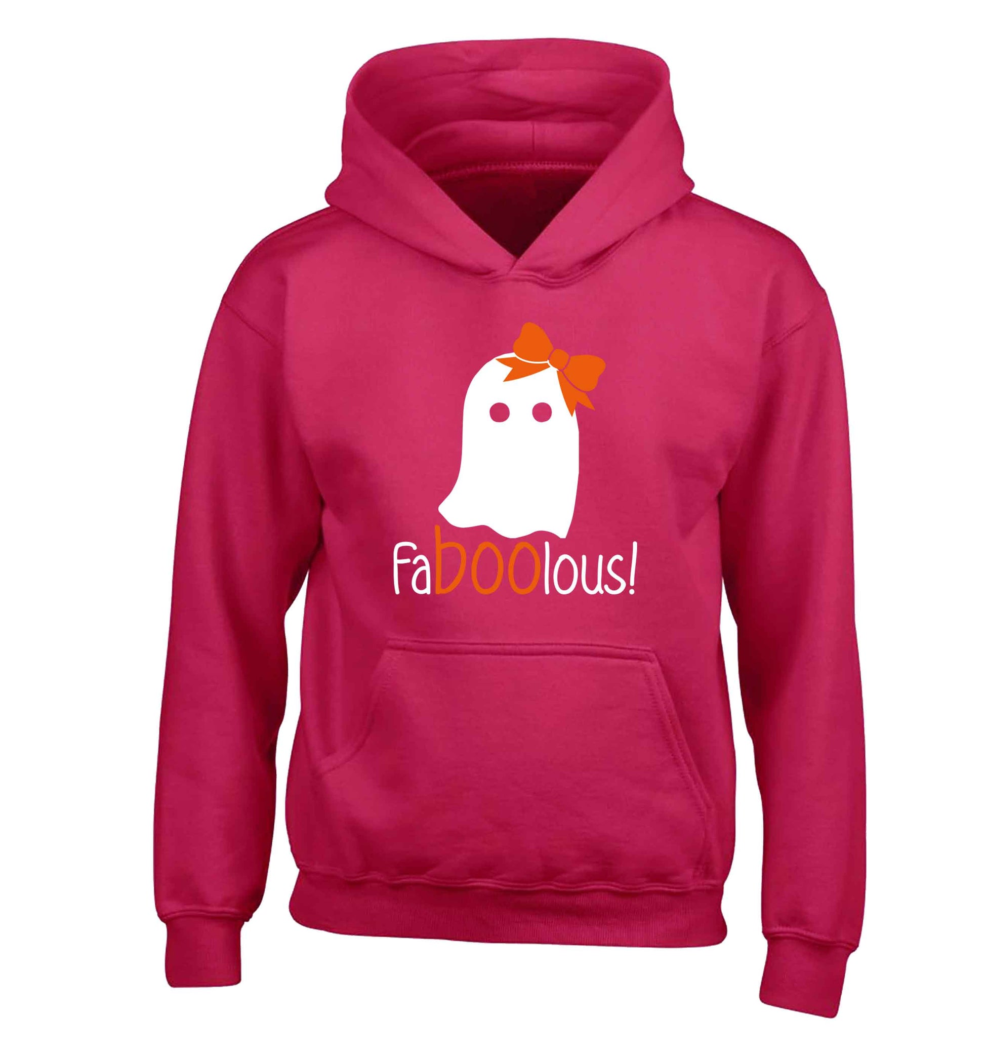 Faboolous ghost children's pink hoodie 12-13 Years