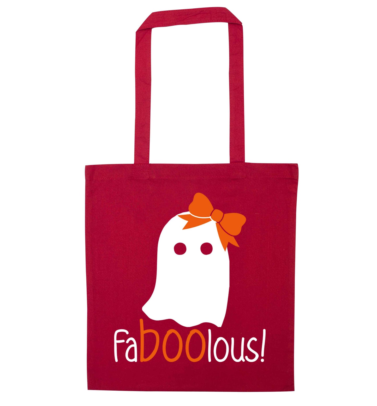 Faboolous ghost red tote bag