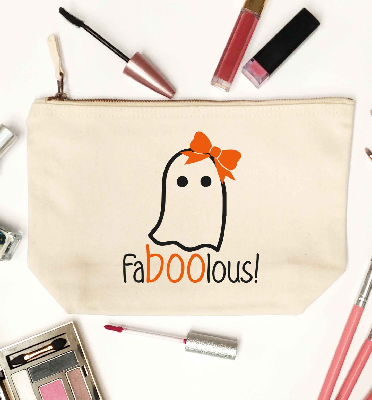 Faboolous ghost natural makeup bag
