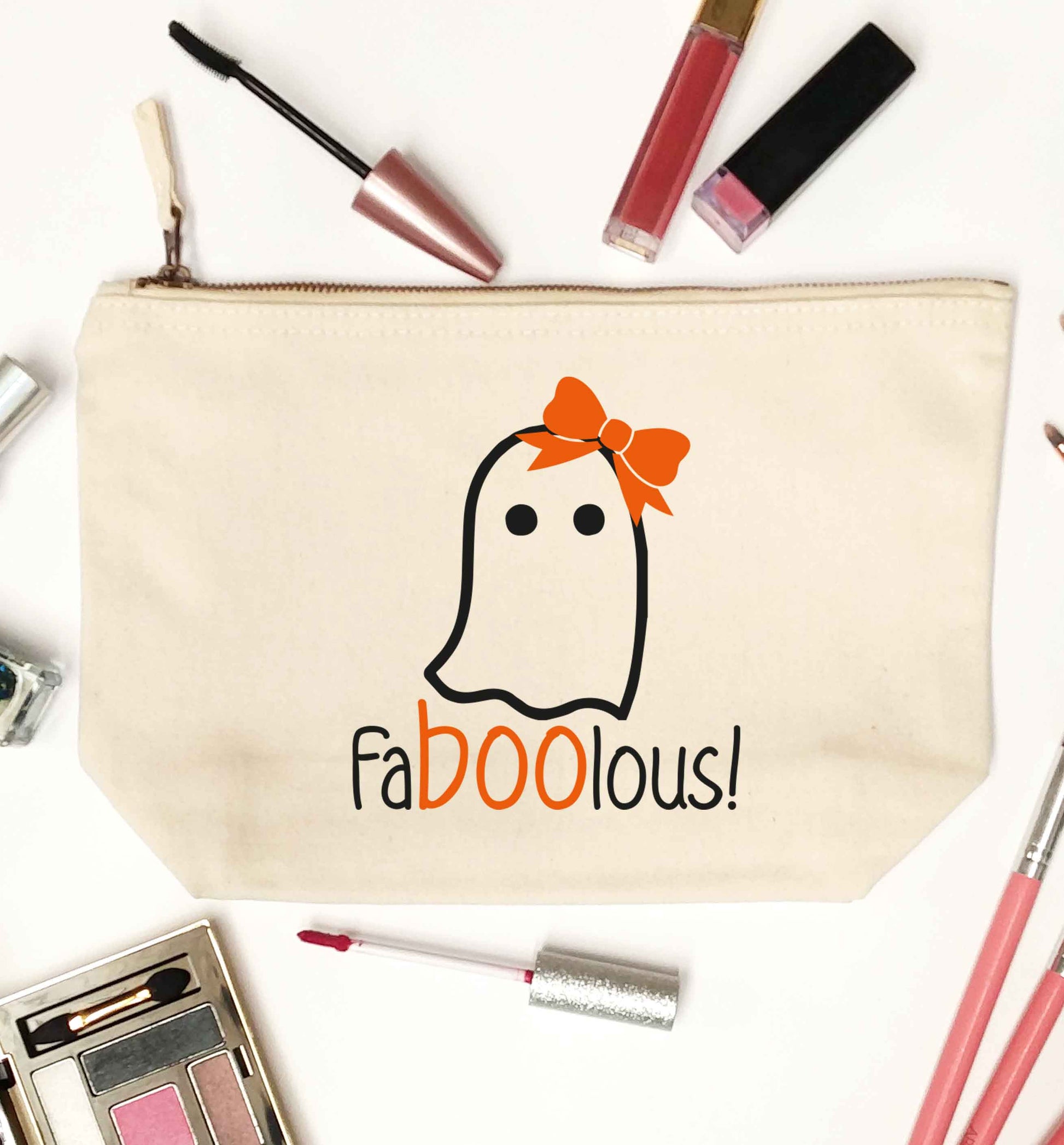 Faboolous ghost natural makeup bag