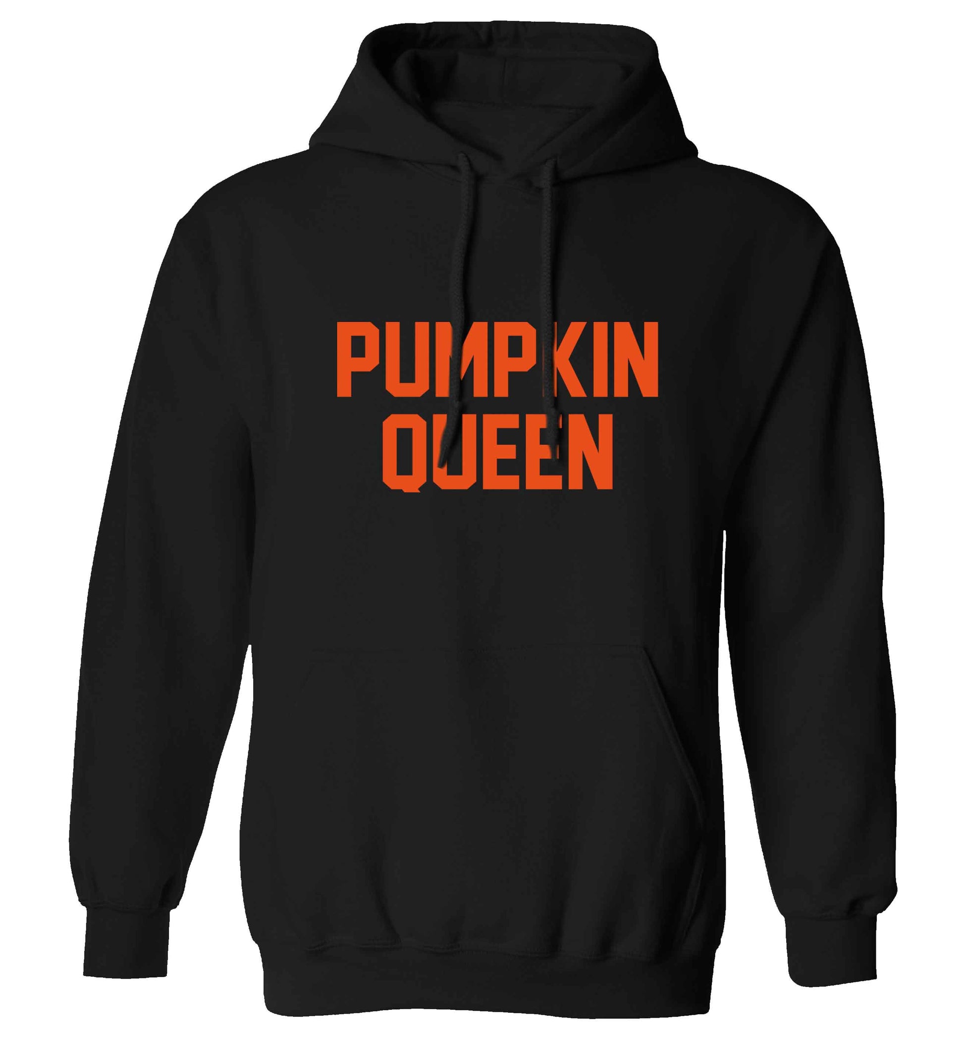 Pumpkin Queen adults unisex black hoodie 2XL