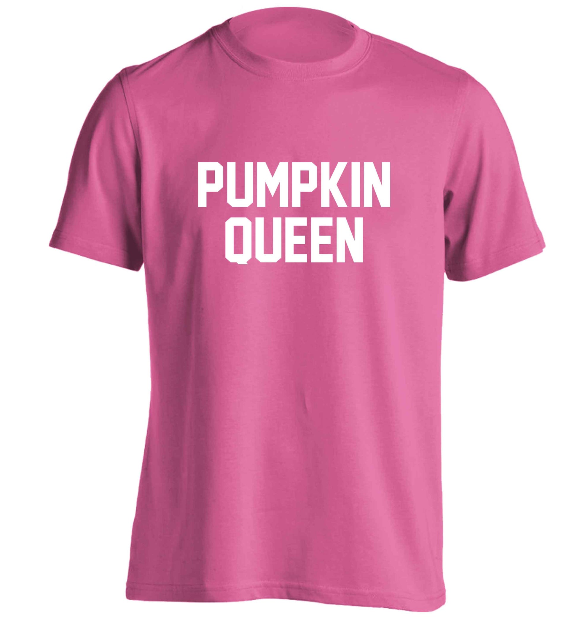 Pumpkin Queen adults unisex pink Tshirt 2XL