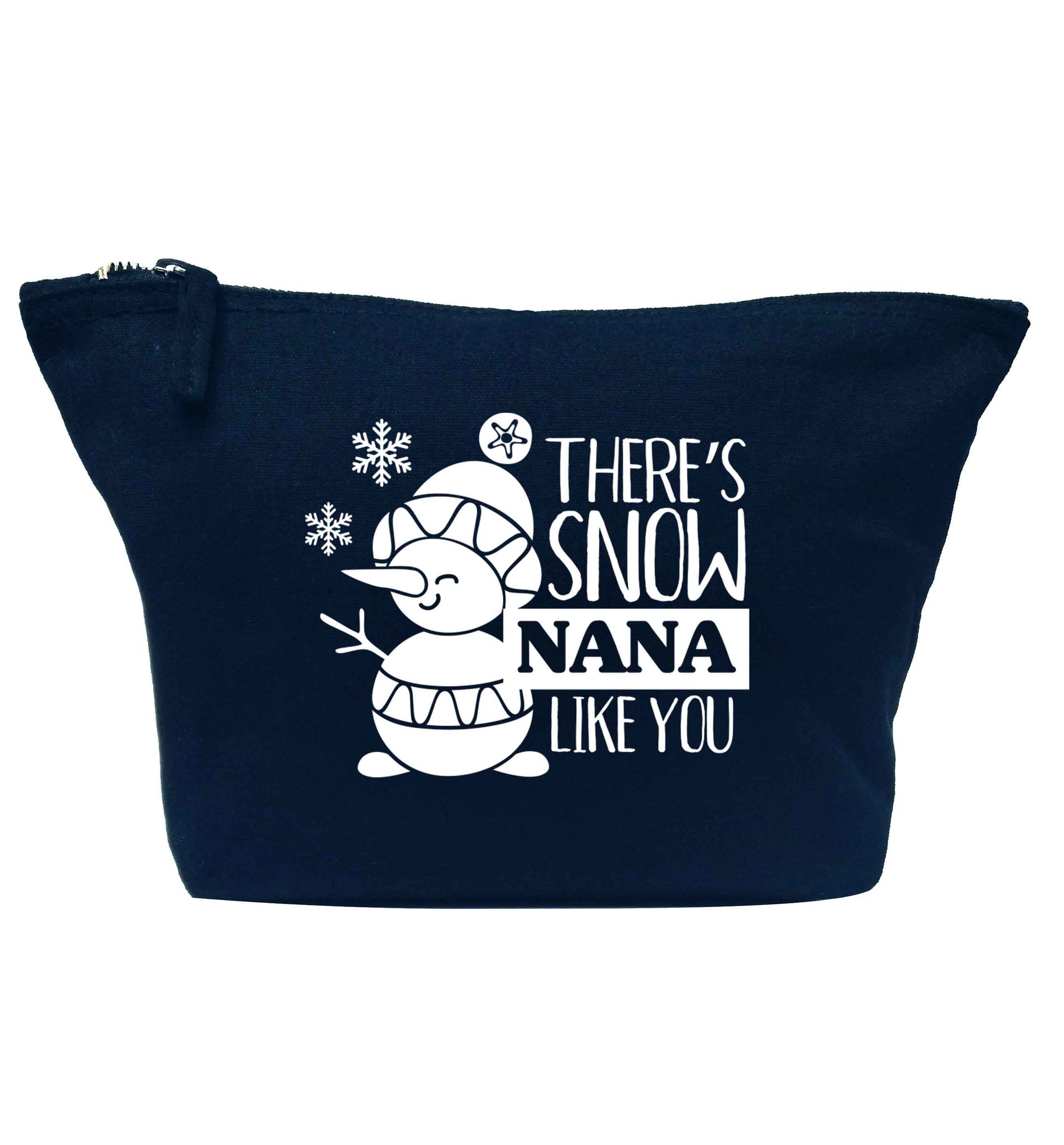 There's snow nana like you navy makeup bag