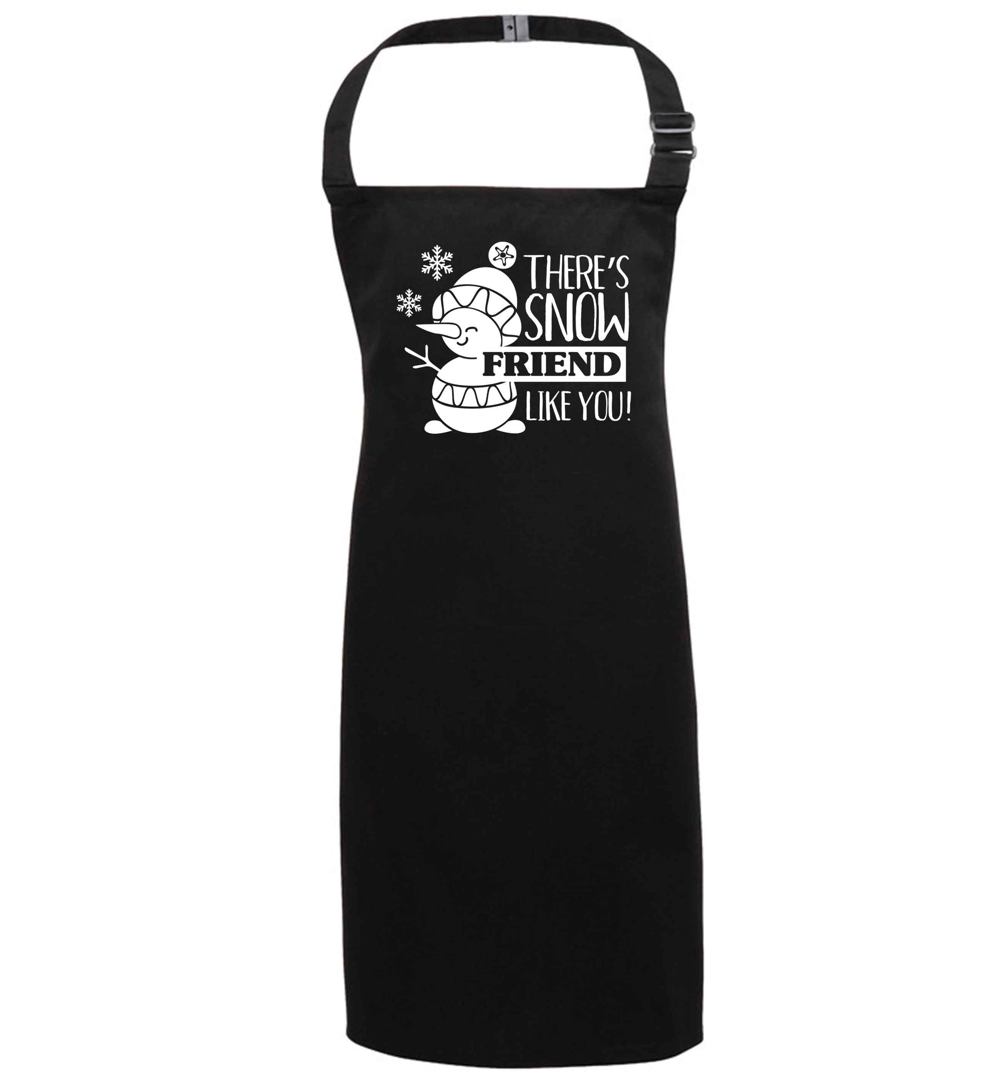 There's snow friend like you black apron 7-10 years