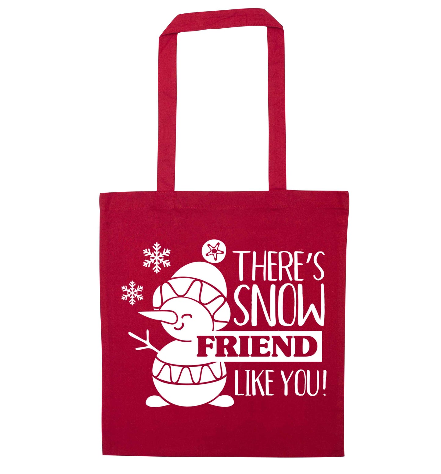 There's snow friend like you red tote bag