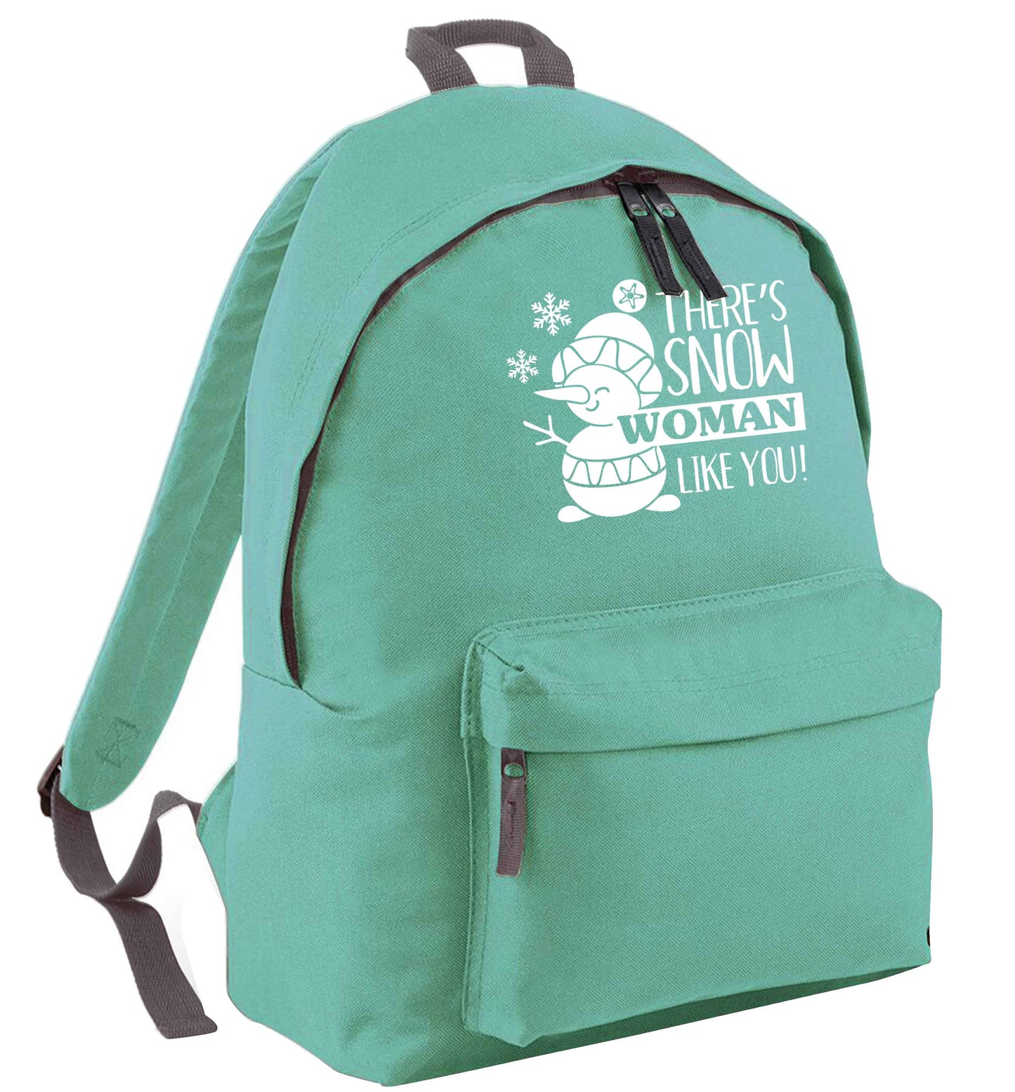 There's snow woman like you mint adults backpack