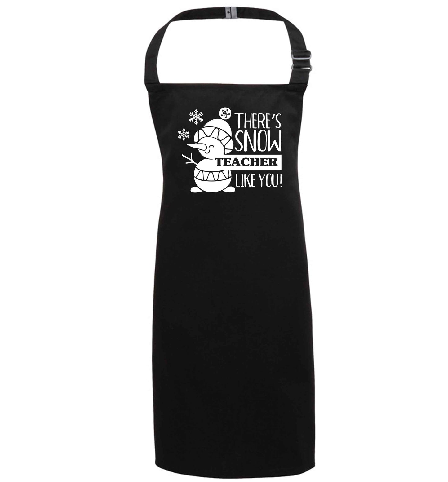 There's snow teacher like you black apron 7-10 years