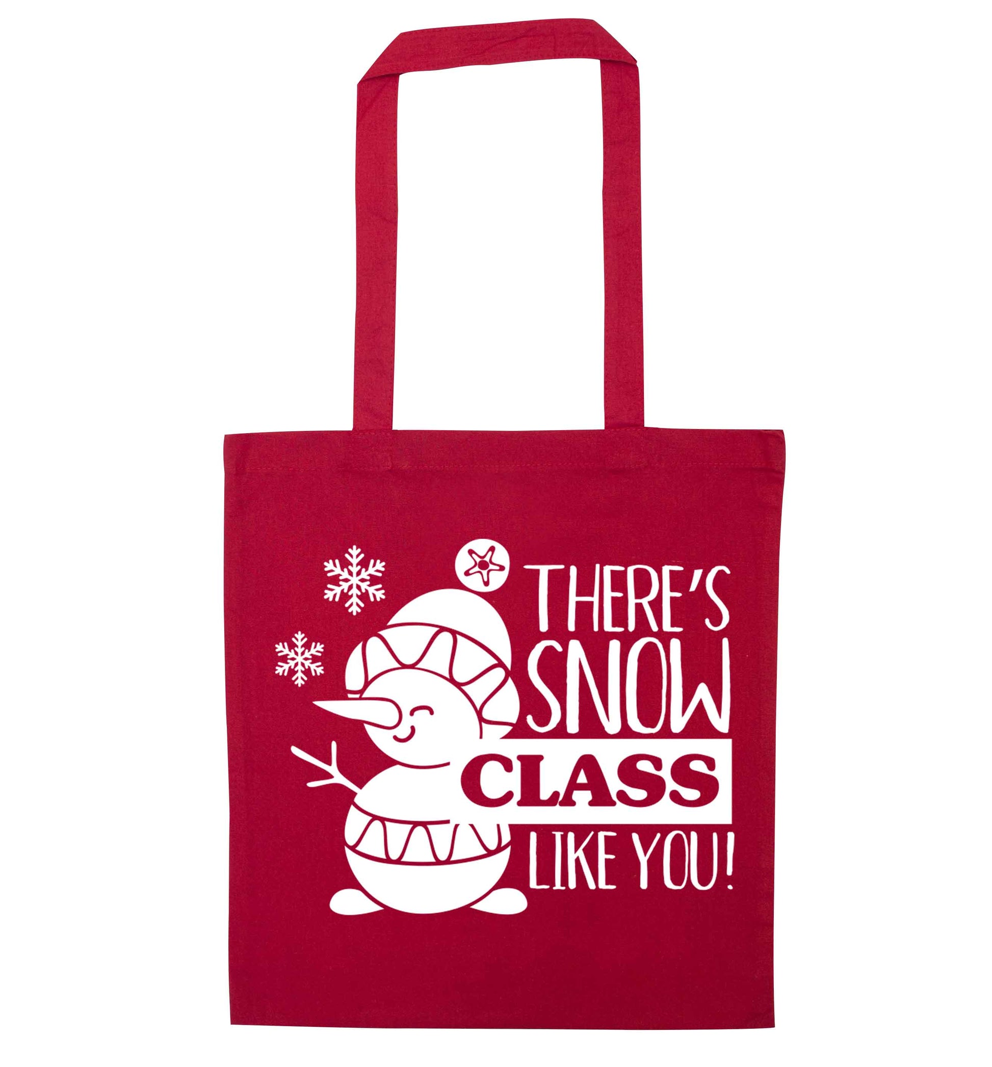 There's snow class like you red tote bag