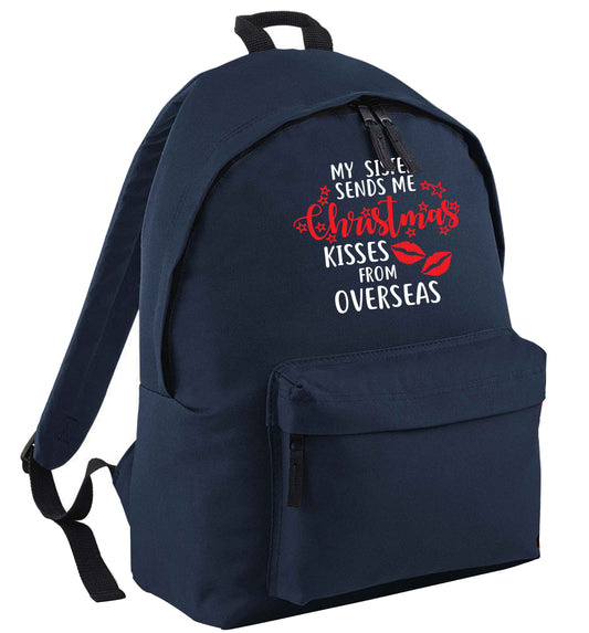 Grandad Christmas Kisses Overseas | Children's backpack