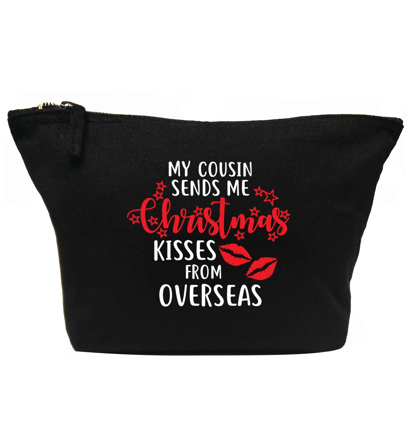 My cousin sends me Christmas kisses from overseas | Makeup / wash bag