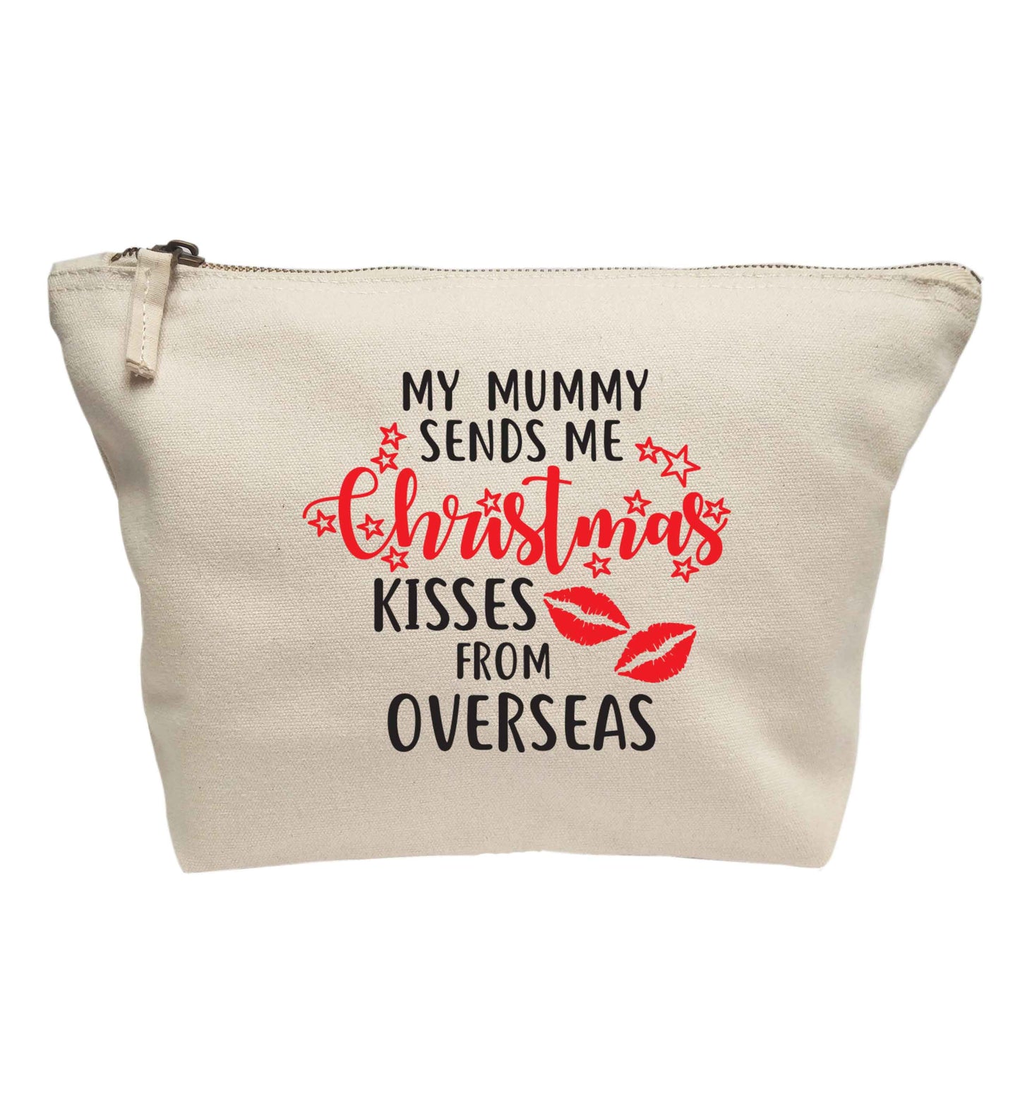 My mummy sends me Christmas kisses from overseas | Makeup / wash bag