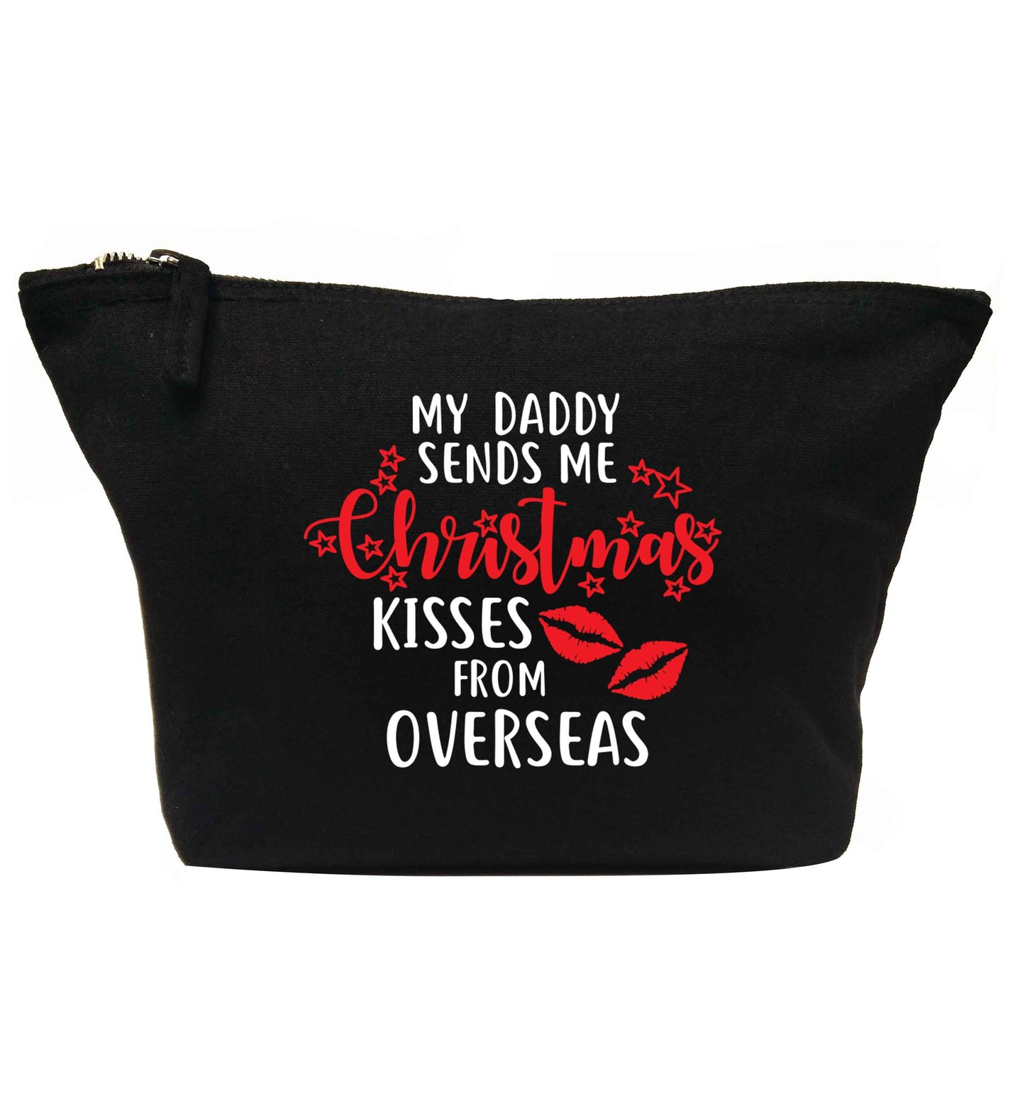 Daddy Christmas Kisses Overseas | Makeup / wash bag