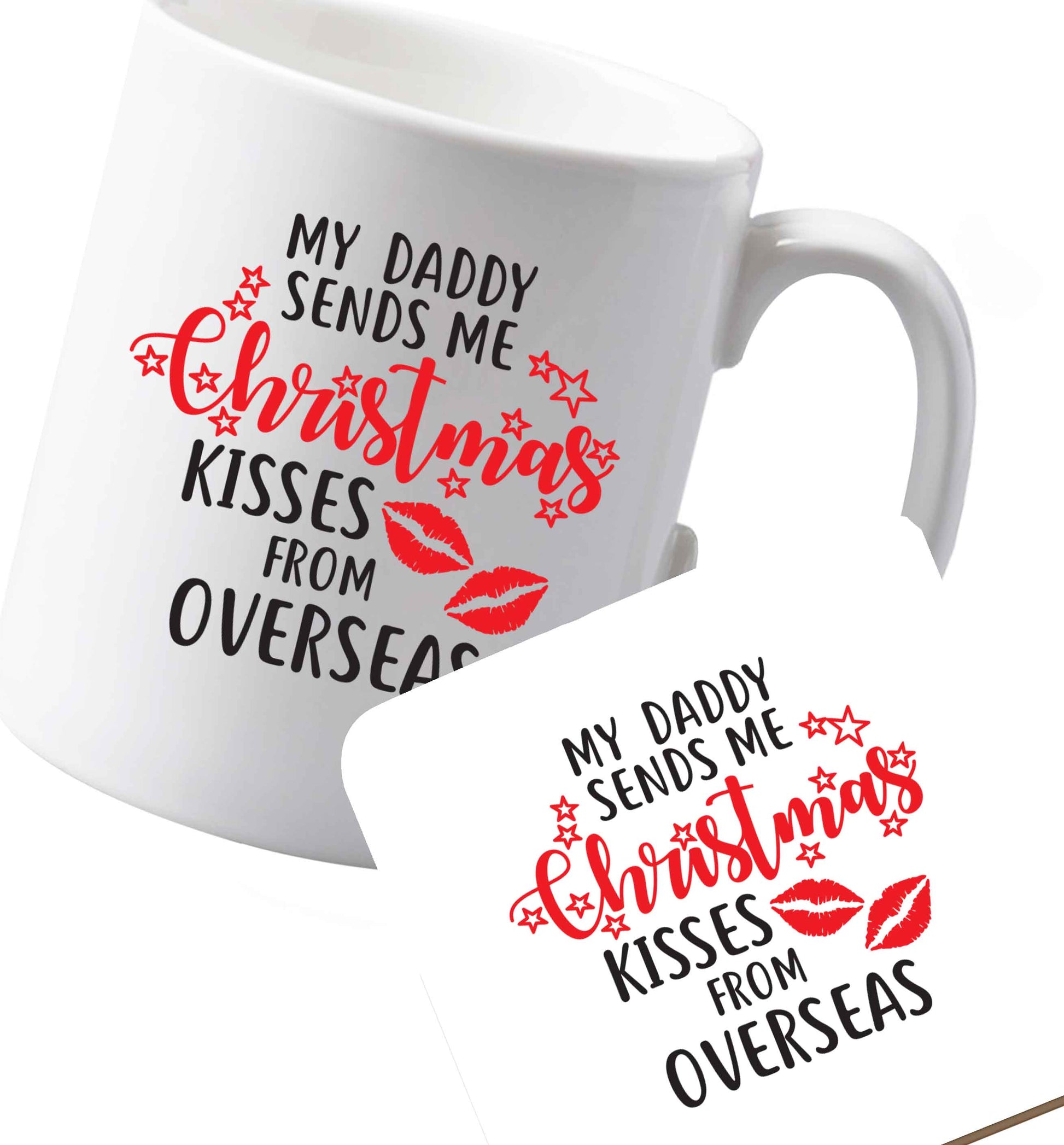 10 oz Ceramic mug and coaster Favourite Type Pan Pancake both sides