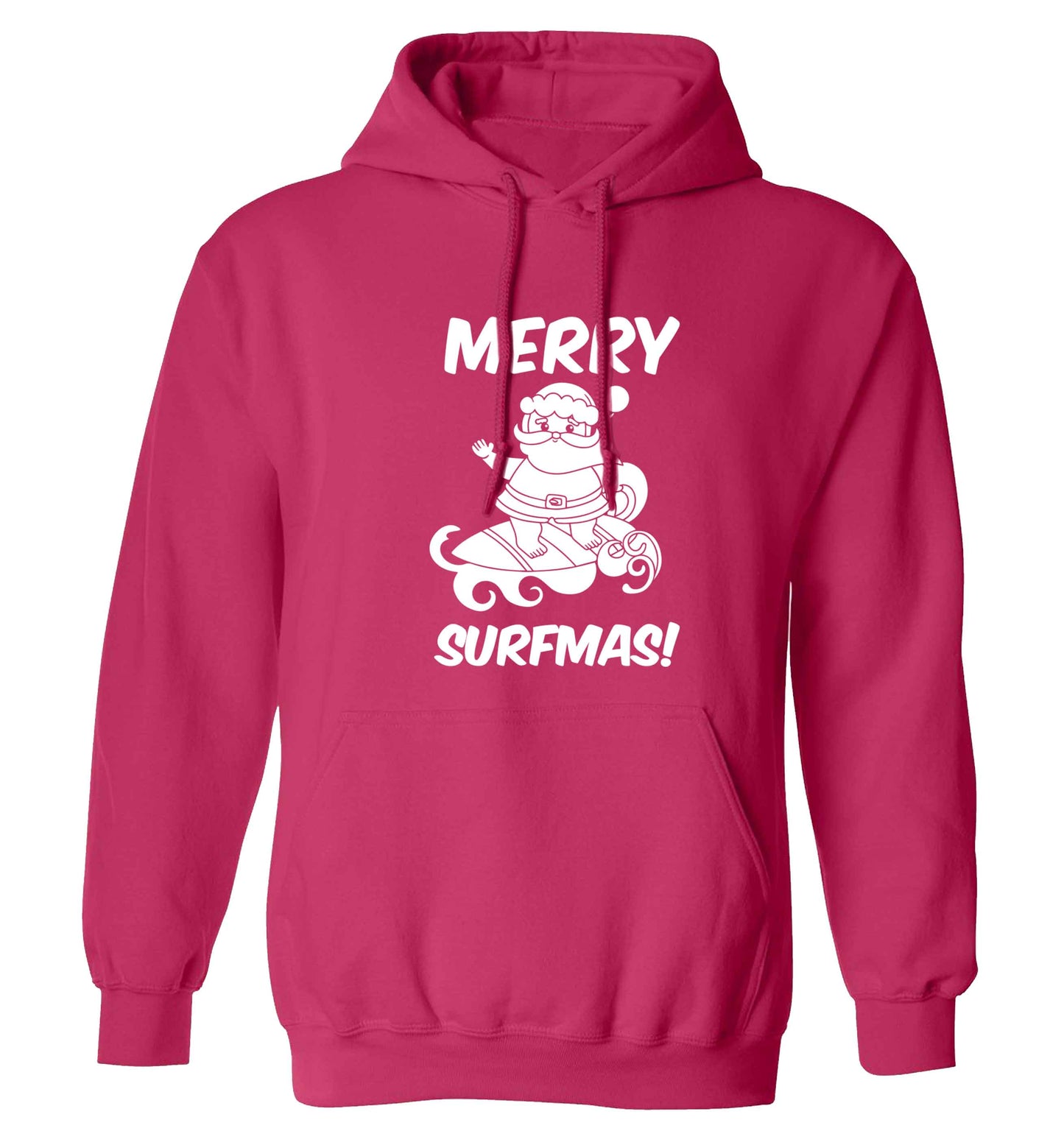 Daddy Christmas Kisses Overseas adults unisex pink hoodie 2XL