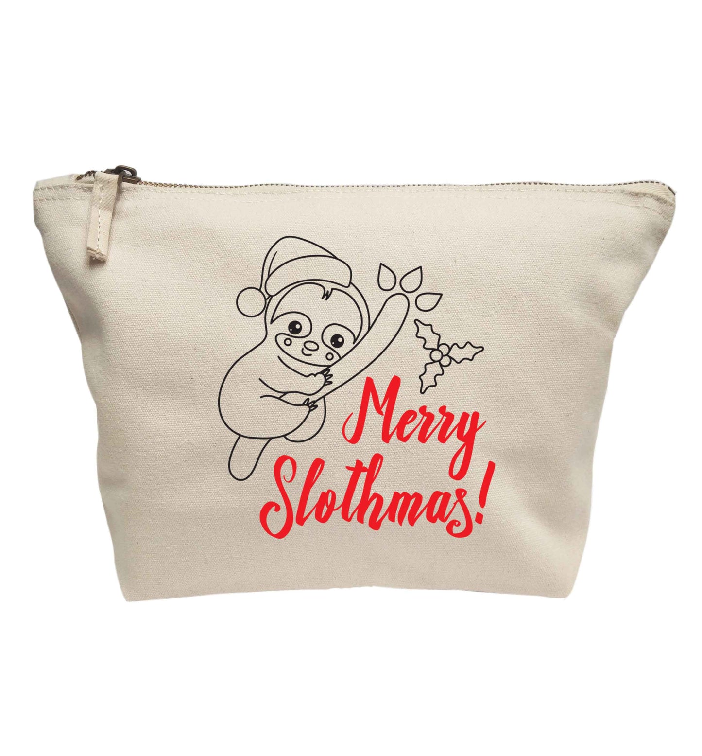 Merry Slothmas | Makeup / wash bag