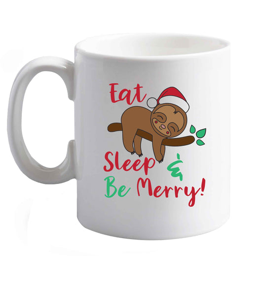 10 oz Favourite Type Pan Pancake ceramic mug right handed