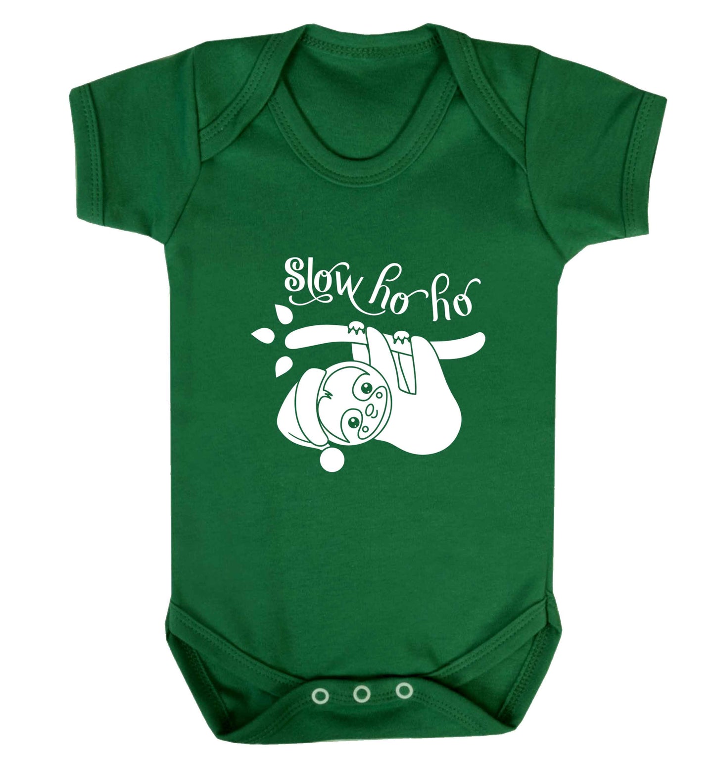 Slow Ho Ho baby vest green 18-24 months