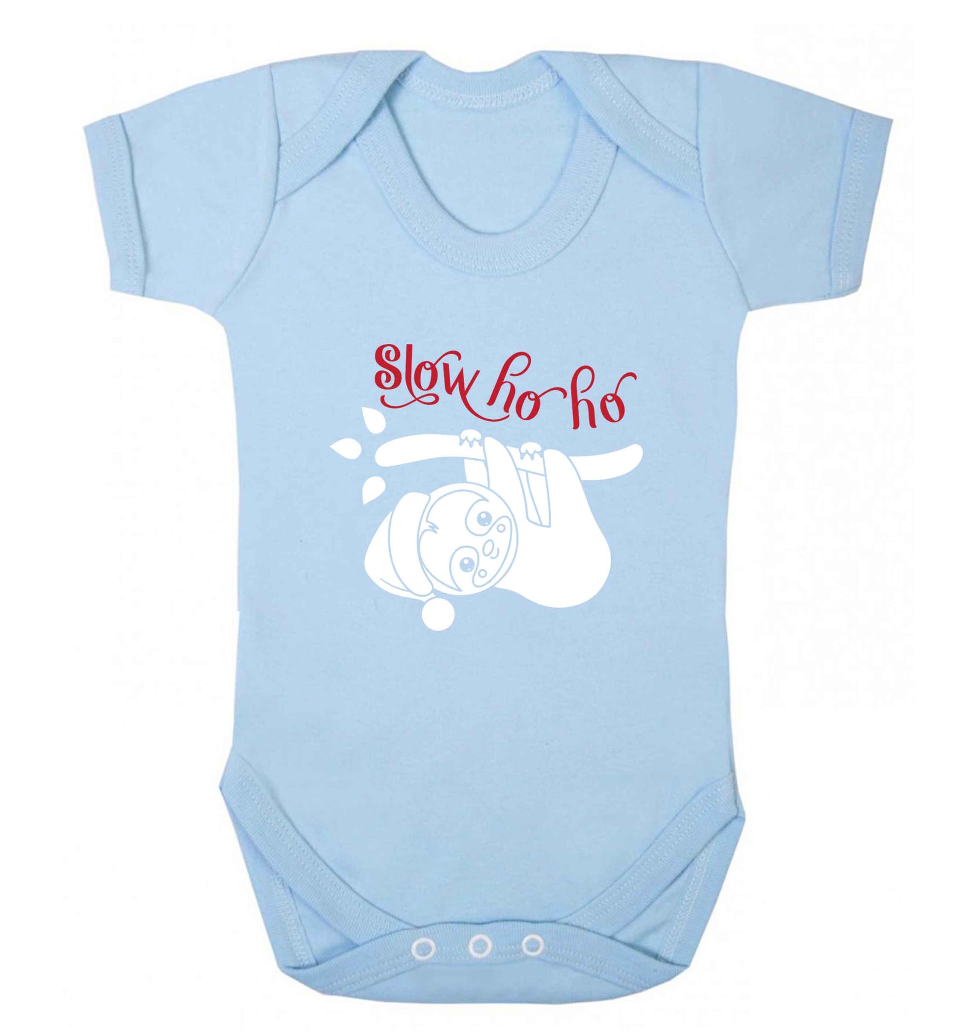 Slow Ho Ho baby vest pale blue 18-24 months