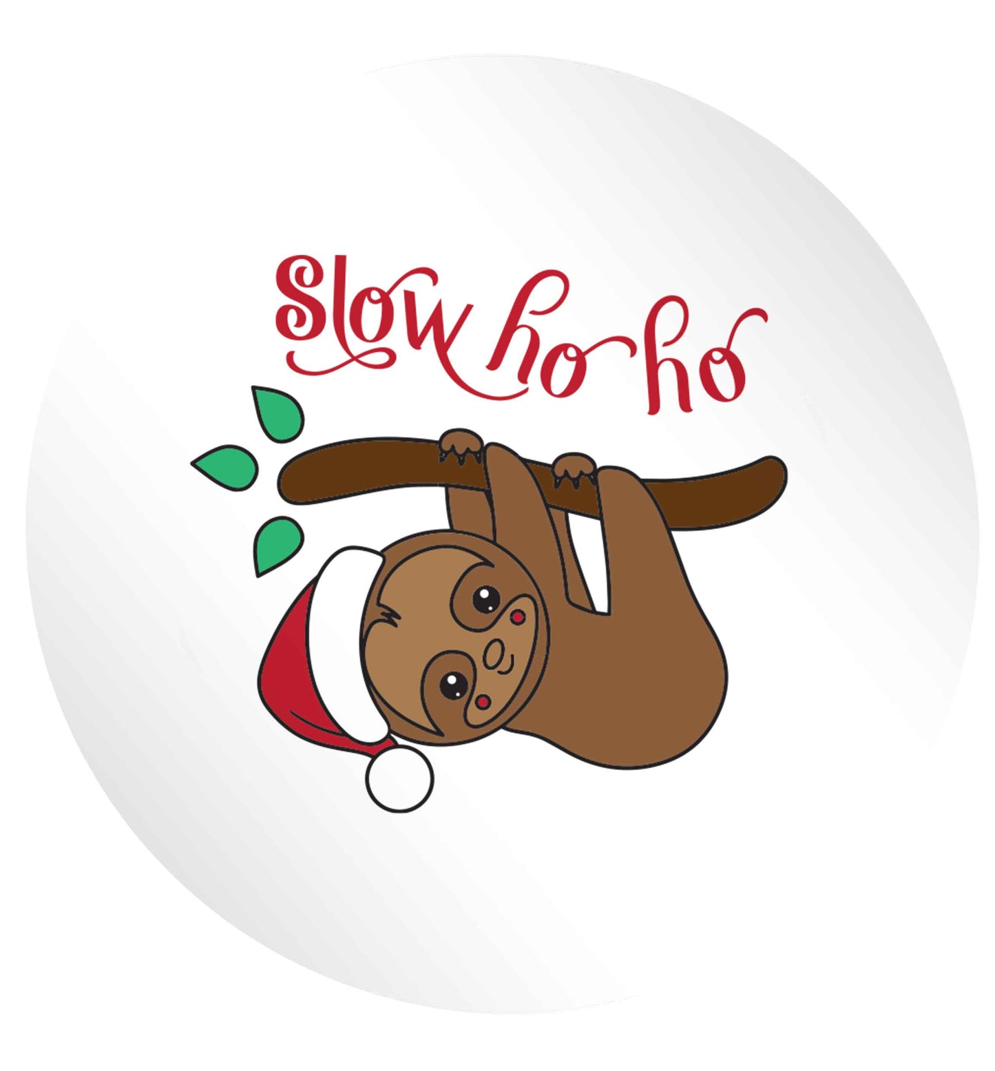 Slow Ho Ho 24 @ 45mm matt circle stickers