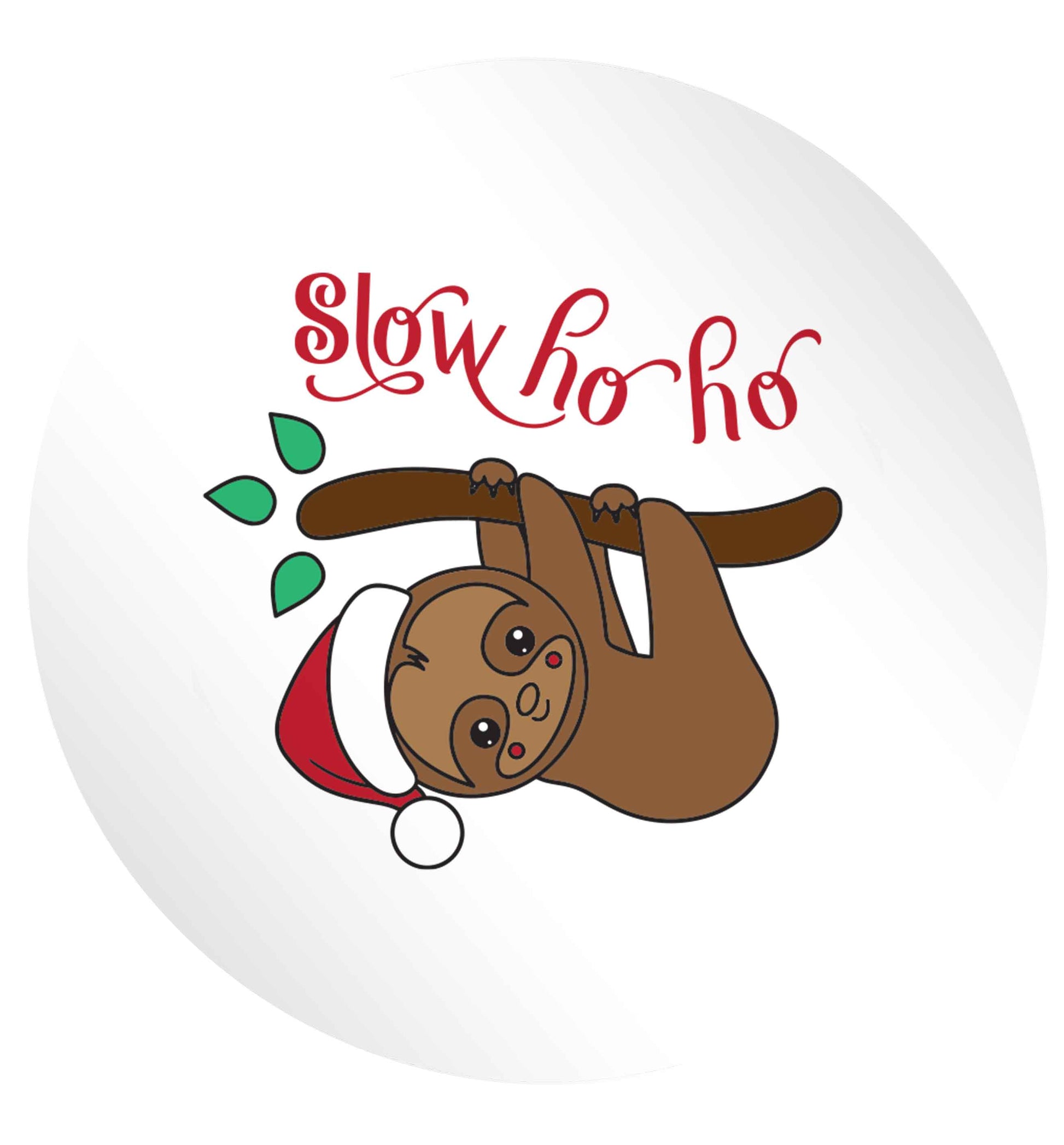 Slow Ho Ho 24 @ 45mm matt circle stickers