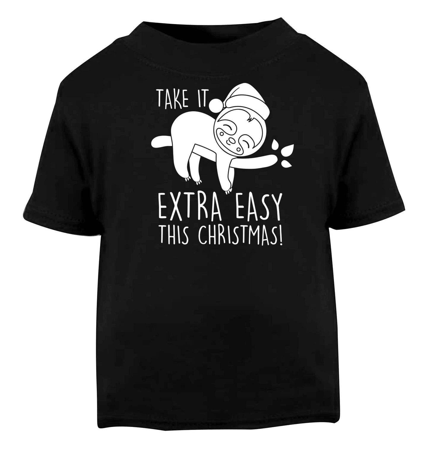 Slow Ho Ho Black baby toddler Tshirt 2 years