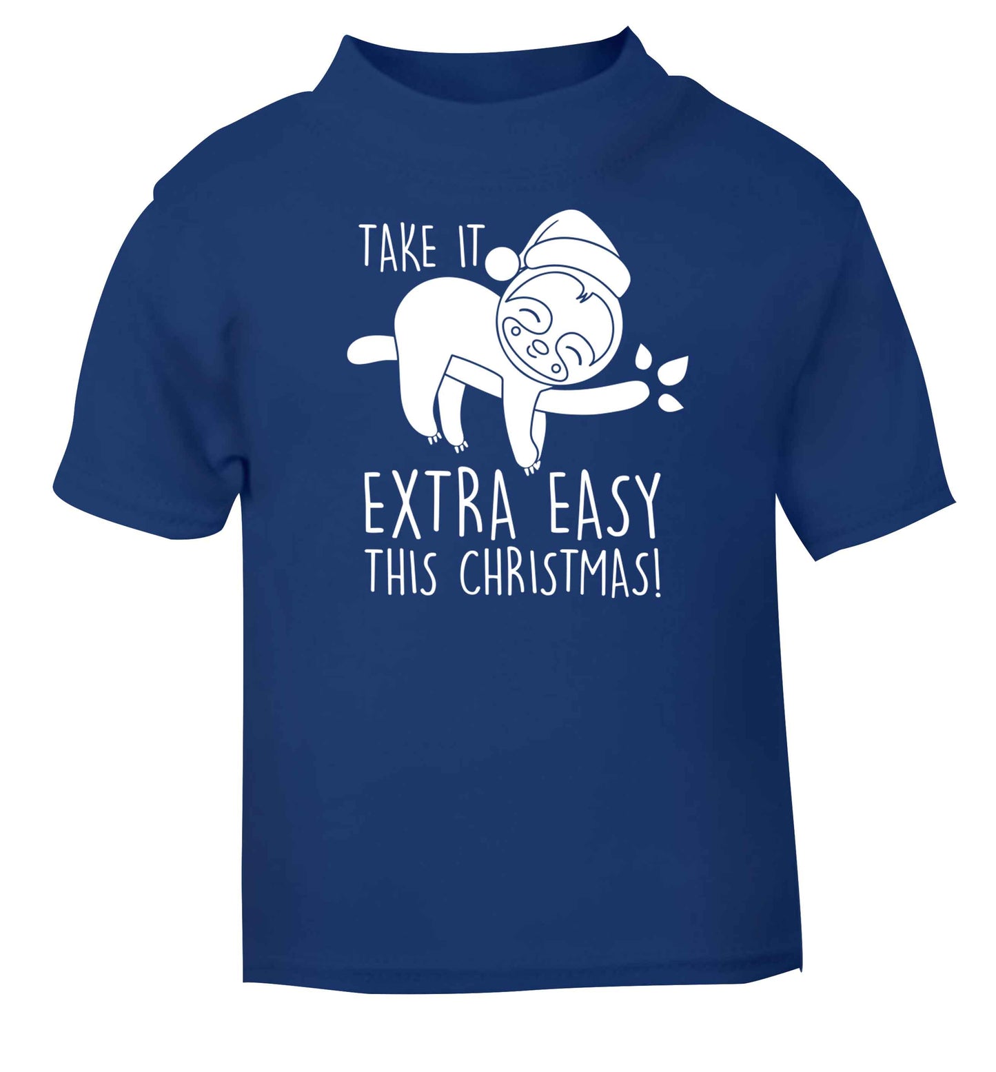 Slow Ho Ho blue baby toddler Tshirt 2 Years