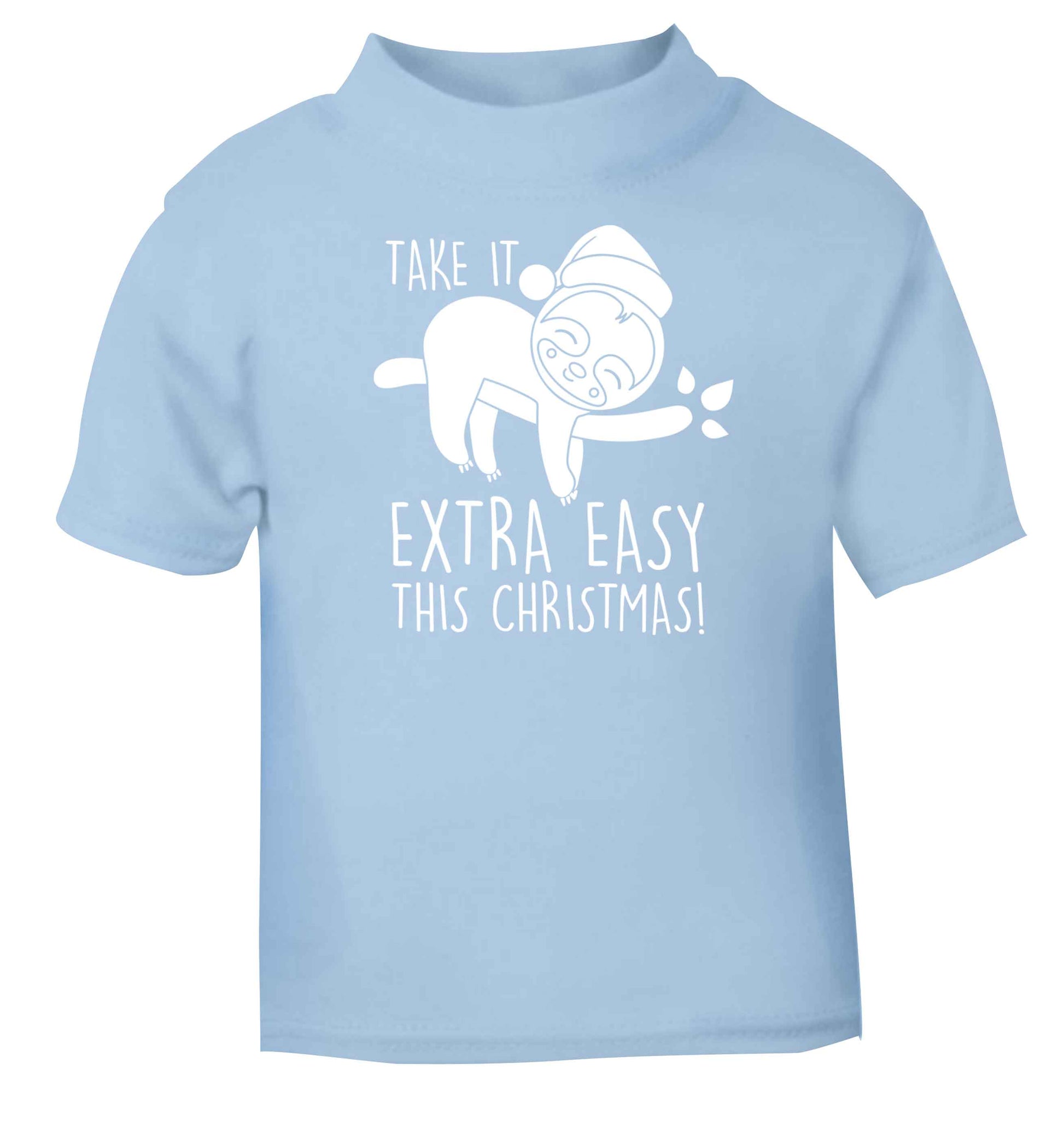 Slow Ho Ho light blue baby toddler Tshirt 2 Years