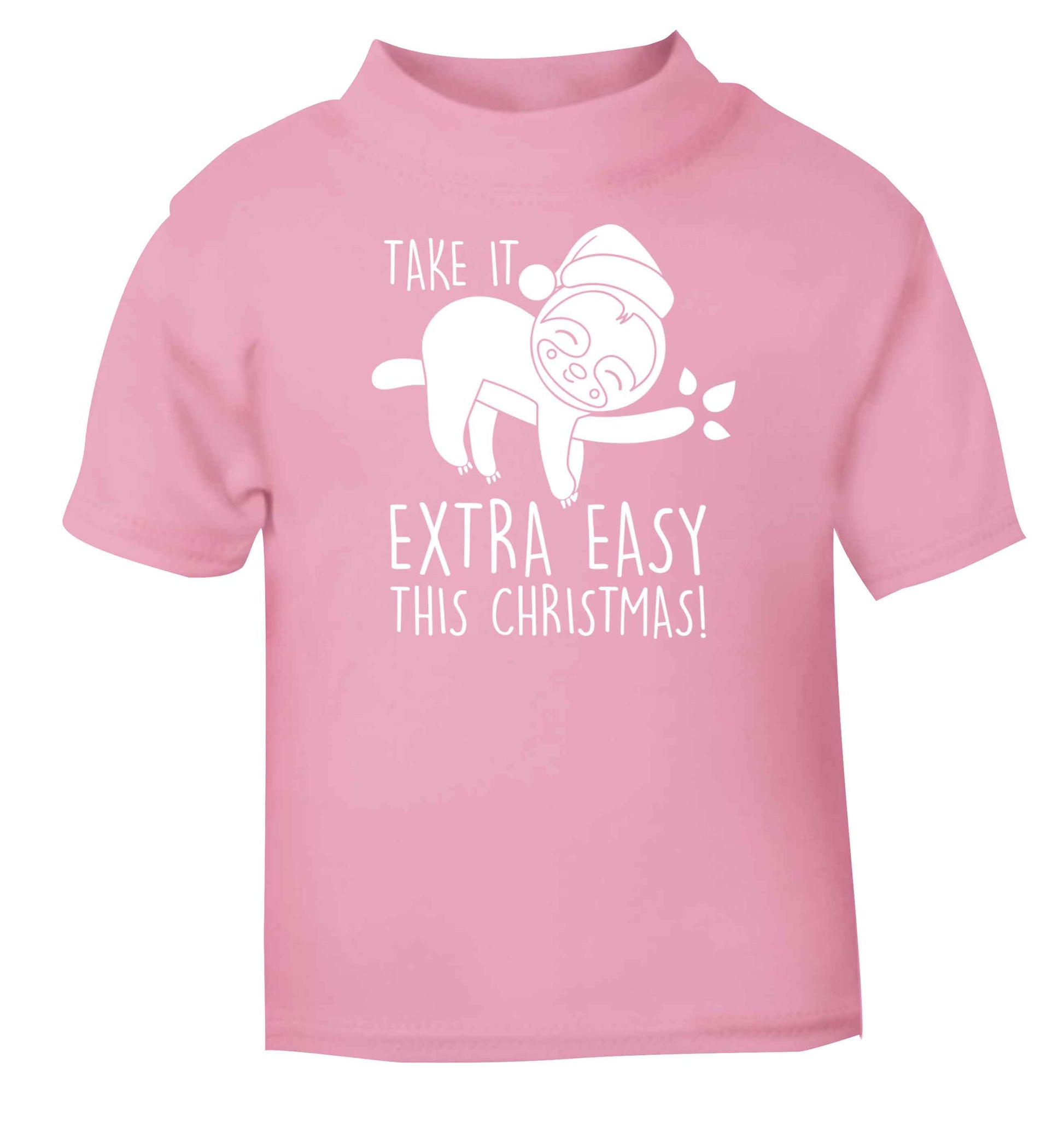 Slow Ho Ho light pink baby toddler Tshirt 2 Years