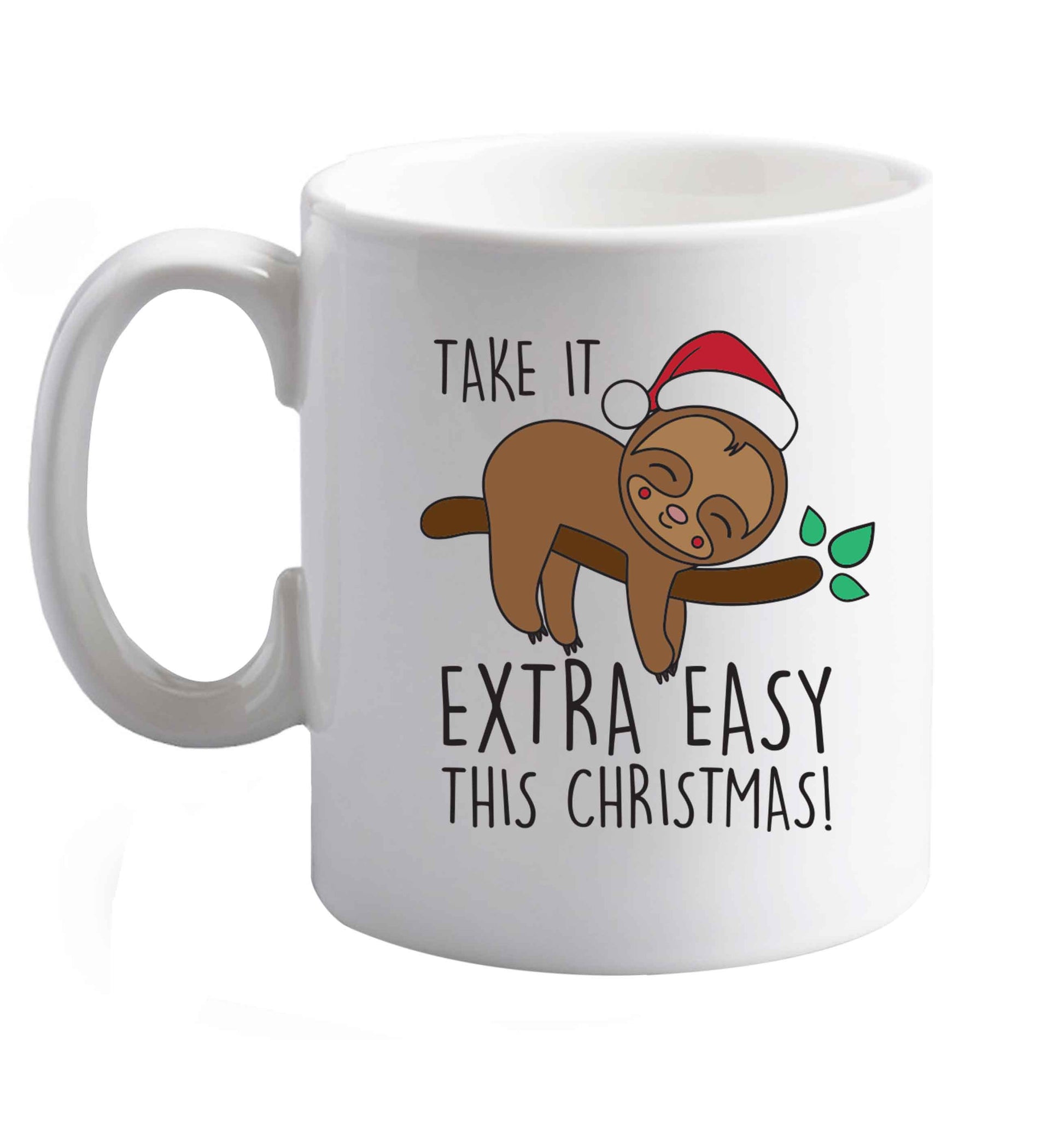 10 oz Favourite Type Pan Pancake ceramic mug right handed