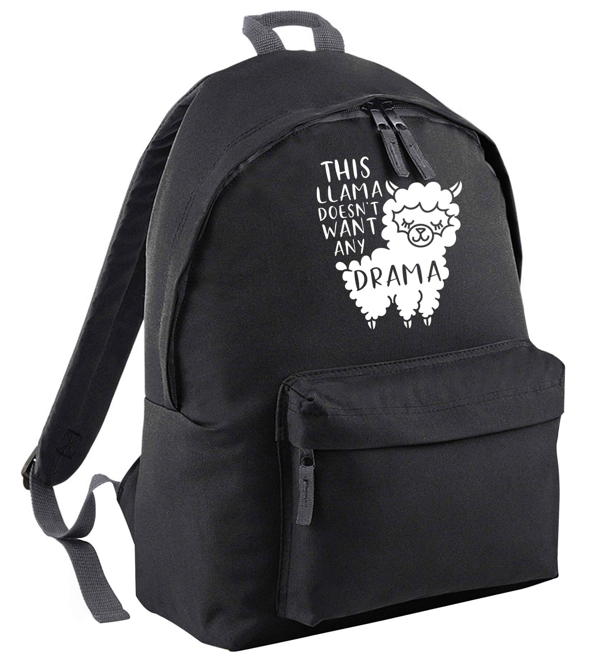 This Llama doesn't want any drama | Children's backpack