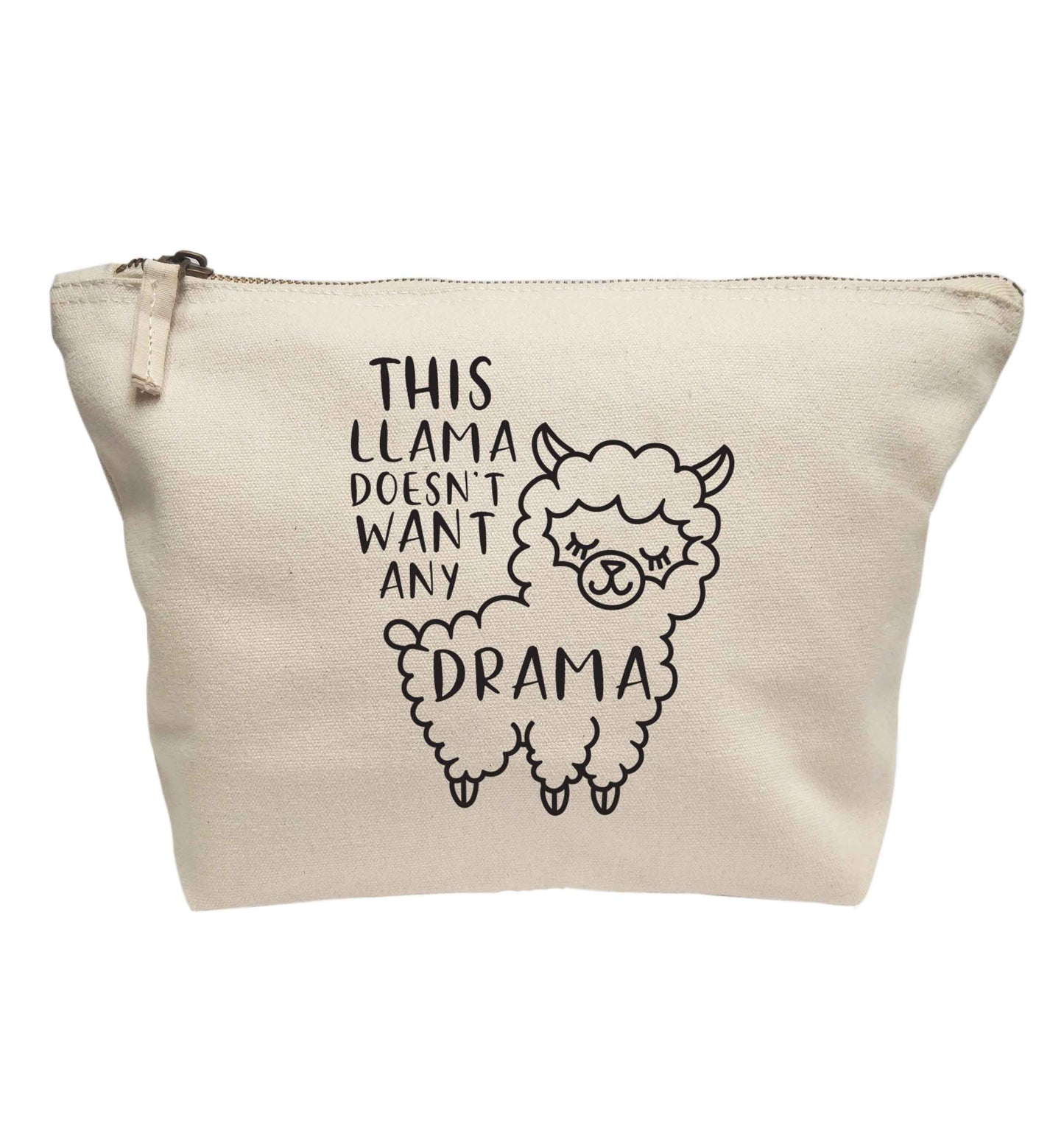 This Llama doesn't want any drama | Makeup / wash bag