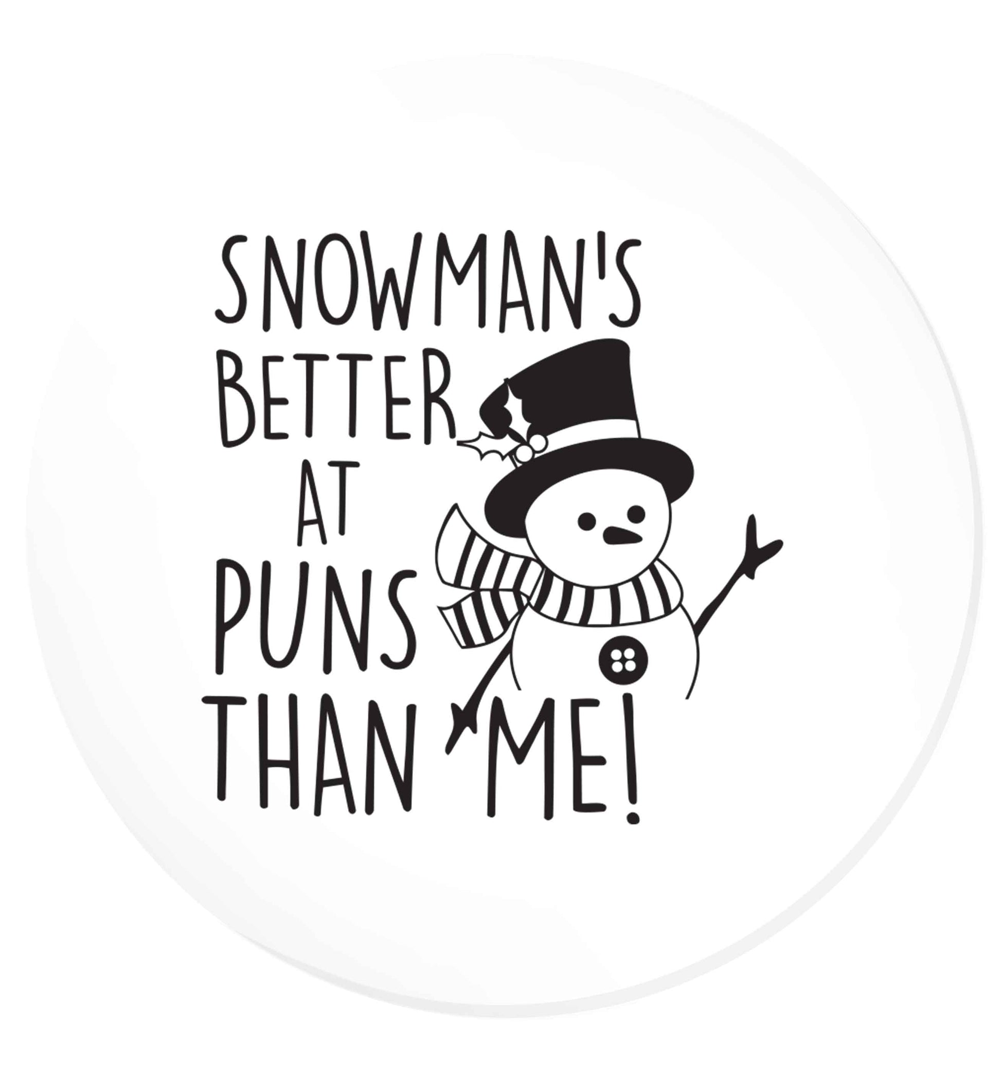Snowman's Puns Me | Magnet
