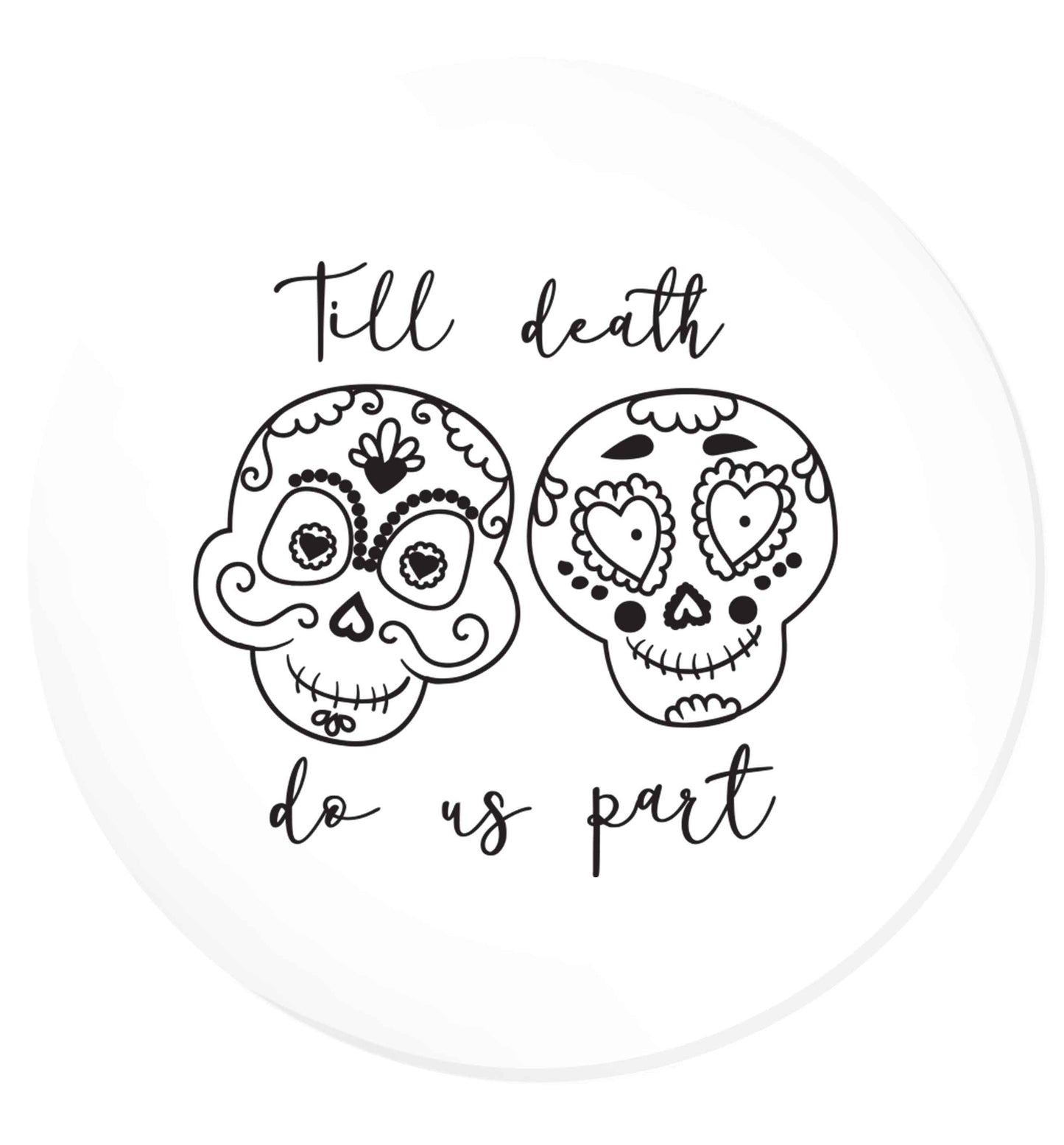 Till death do us part sugar skulls | Magnet