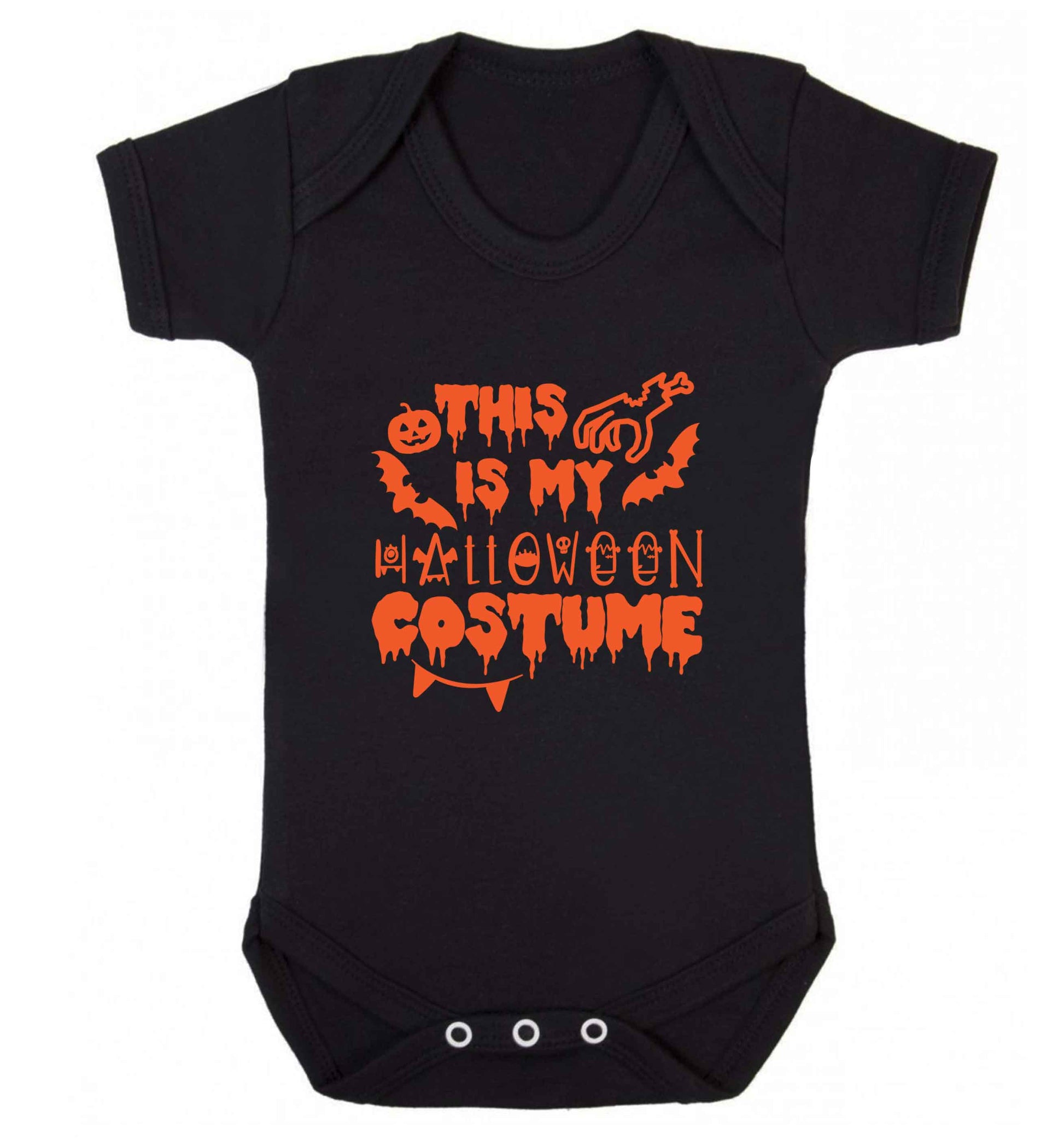 This is my halloween costume baby vest black 18-24 months
