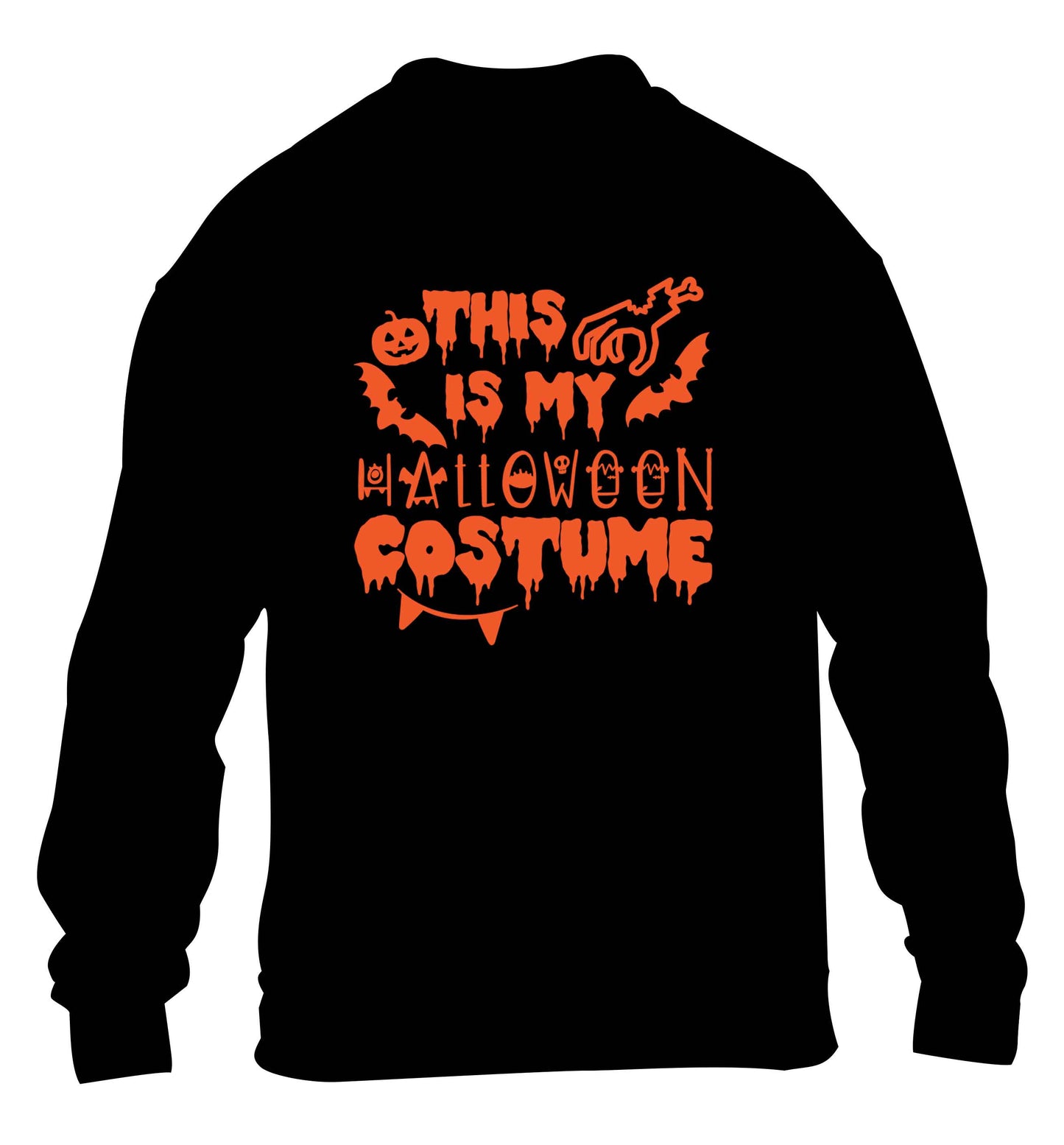 This is my halloween costume children's black sweater 12-13 Years